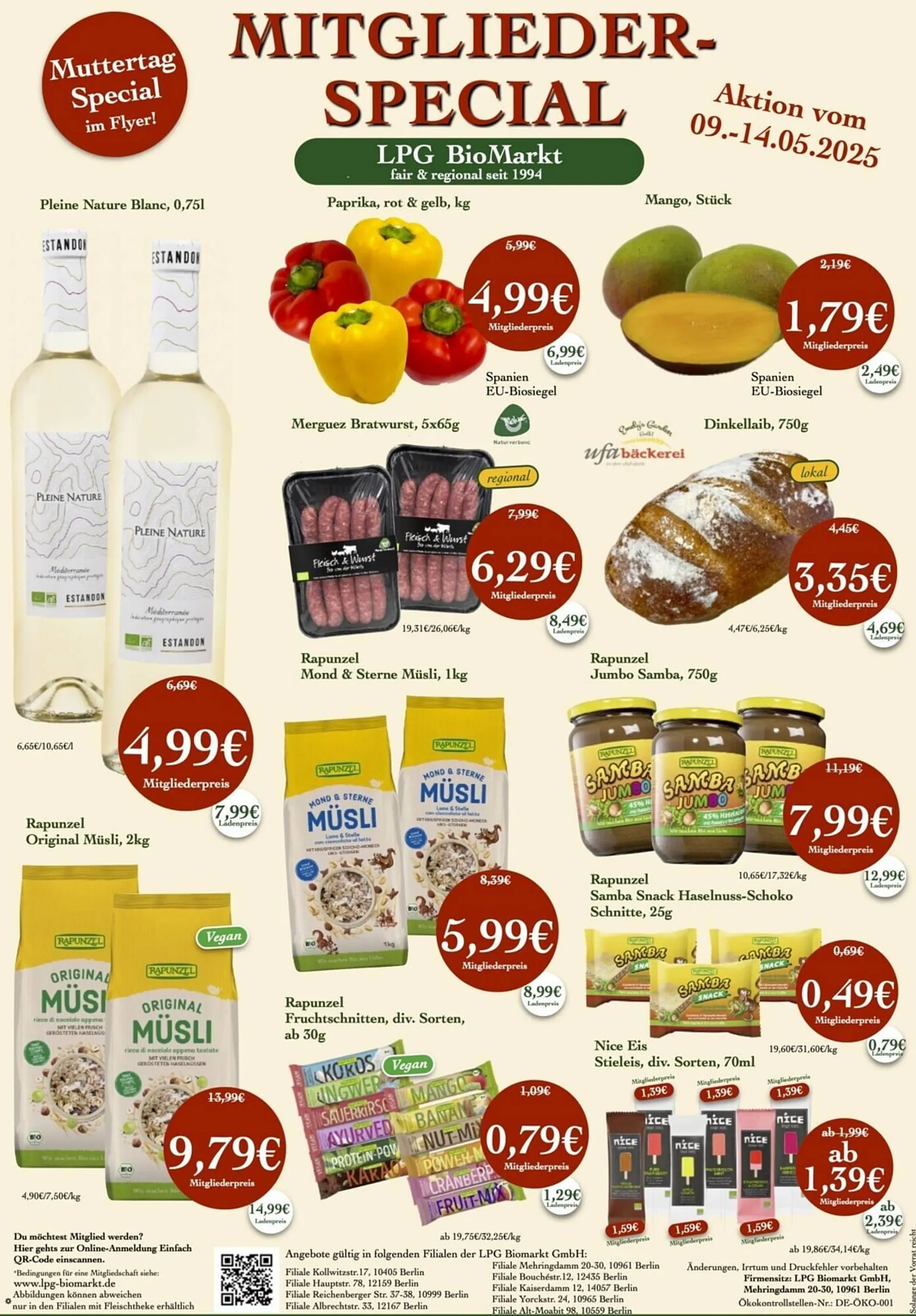 LPG Biomarkt Prospekt - 1