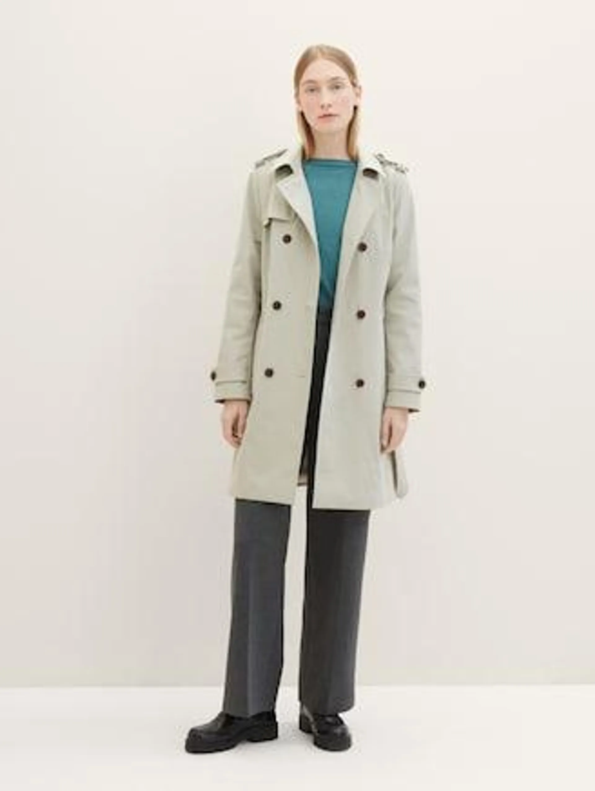 Basic trench coat