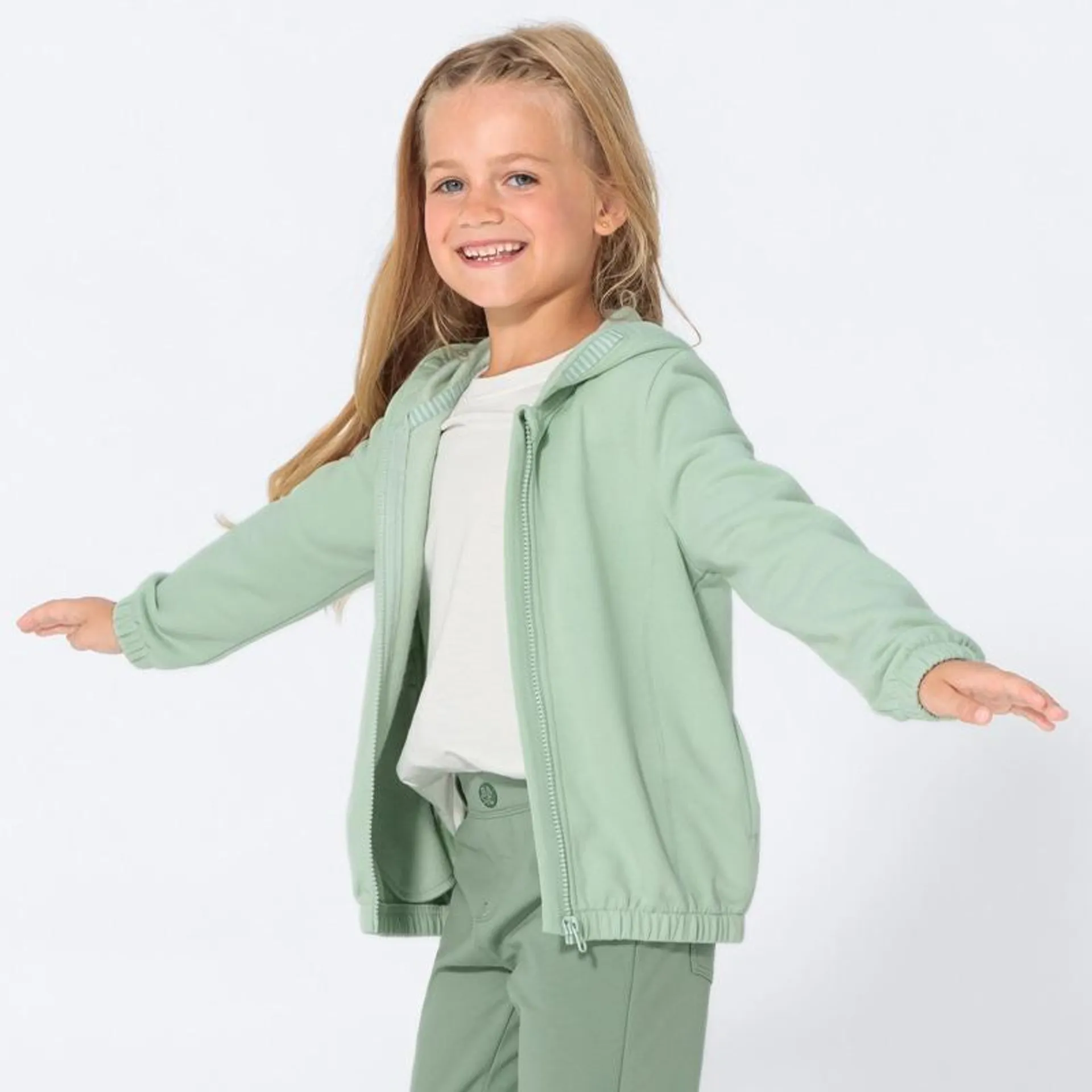 Kinder-Sweatjacke mit Kapuze