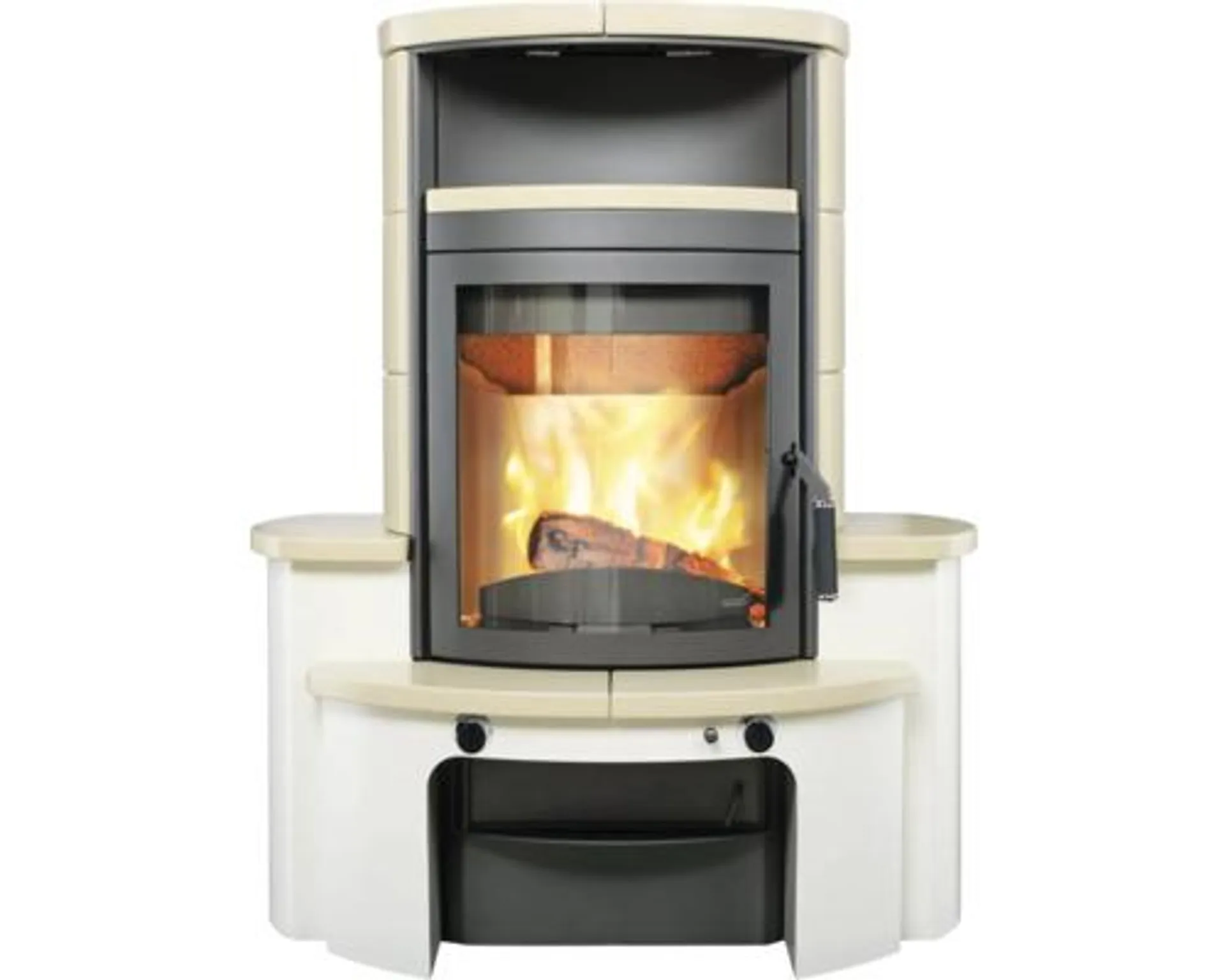 Kaminofen Hark Avenso GT ECOplus Keramik creme 8 kW