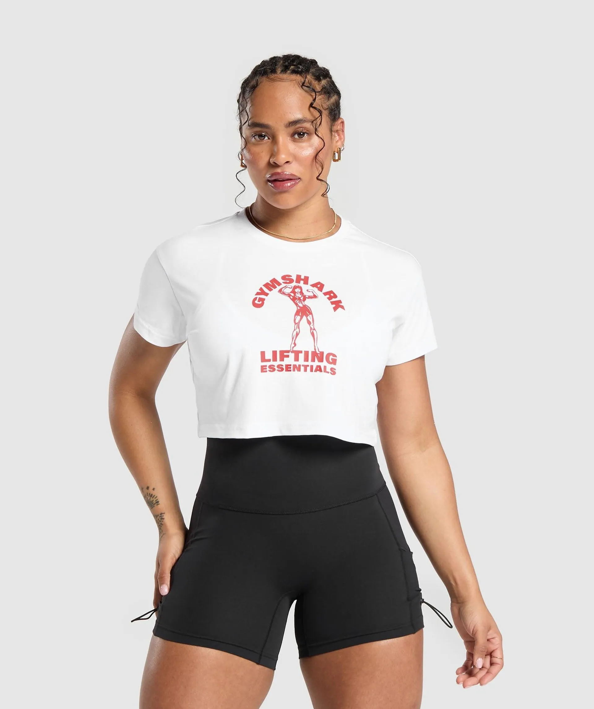 Strong Women Crop Top