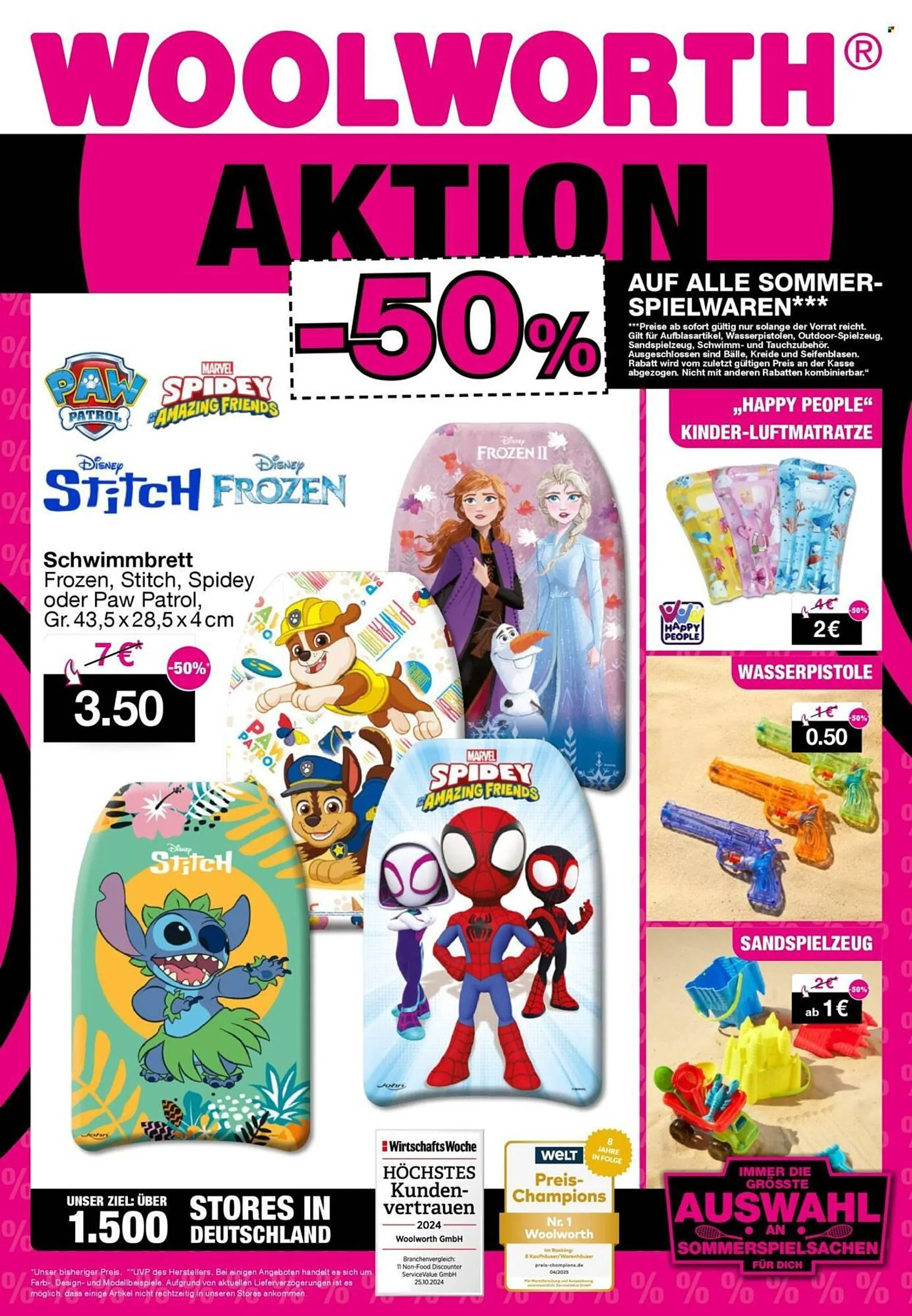 Woolworth Prospekt von 19. August bis 27. August 2025 - Prospekt seite 1