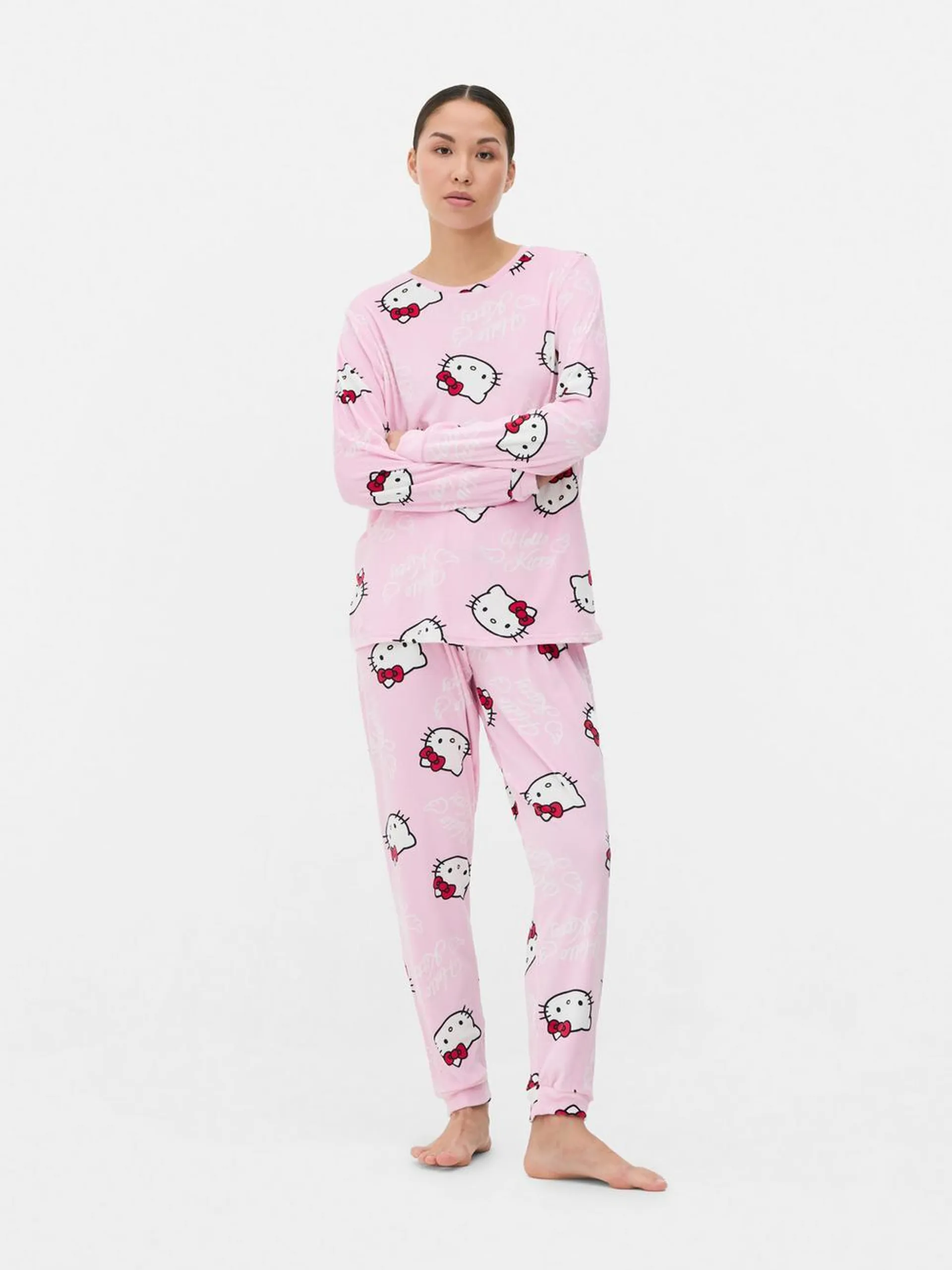 Hello Kitty Velour Pyjamas