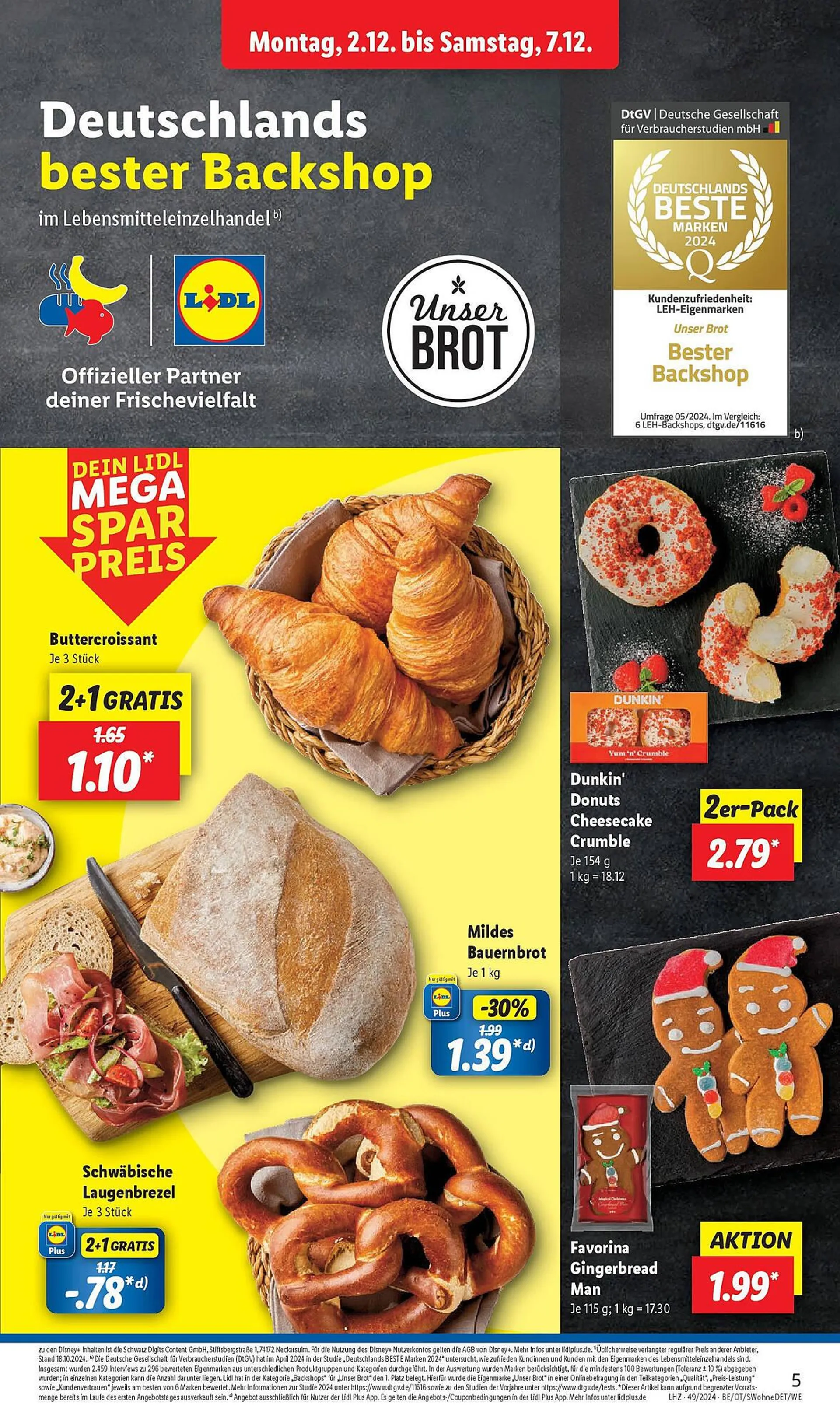 Lidl Prospekt von 9. Dezember bis 14. Dezember 2024 - Prospekt seite 5