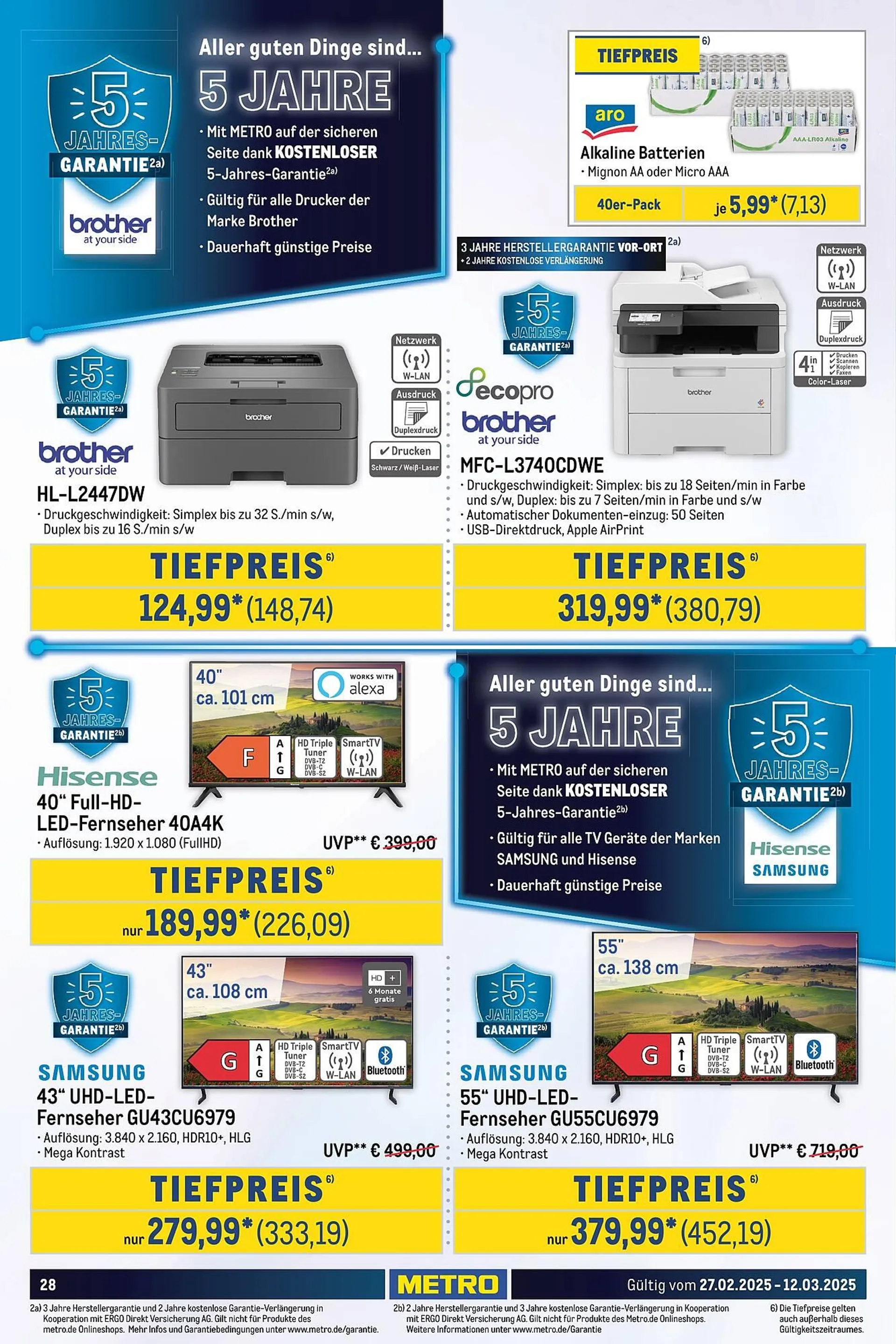 METRO Prospekt von 27. Februar bis 12. März 2025 - Prospekt seite 28