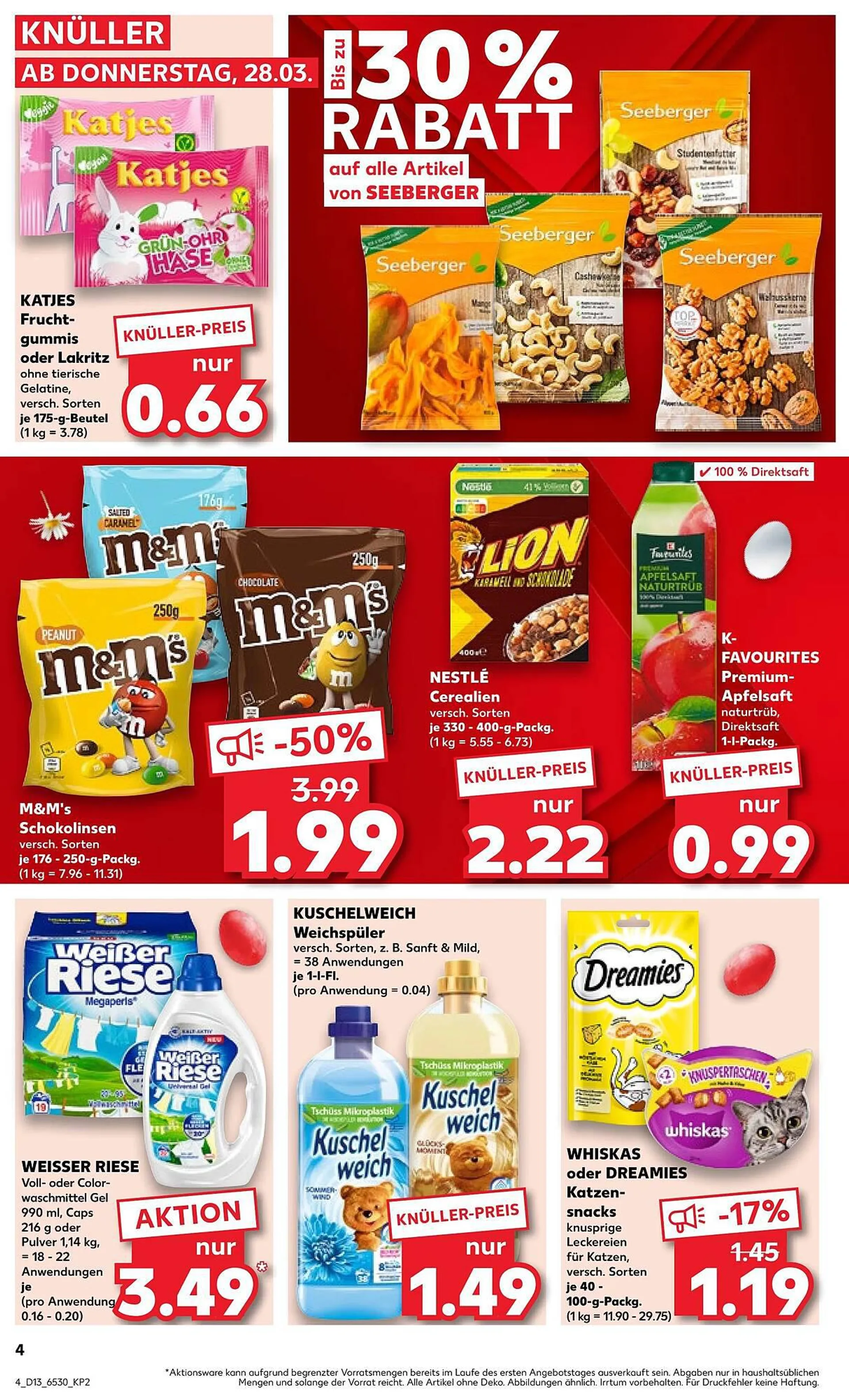 Kaufland Prospekt von 1. April bis 3. April 2024 - Prospekt seite 7