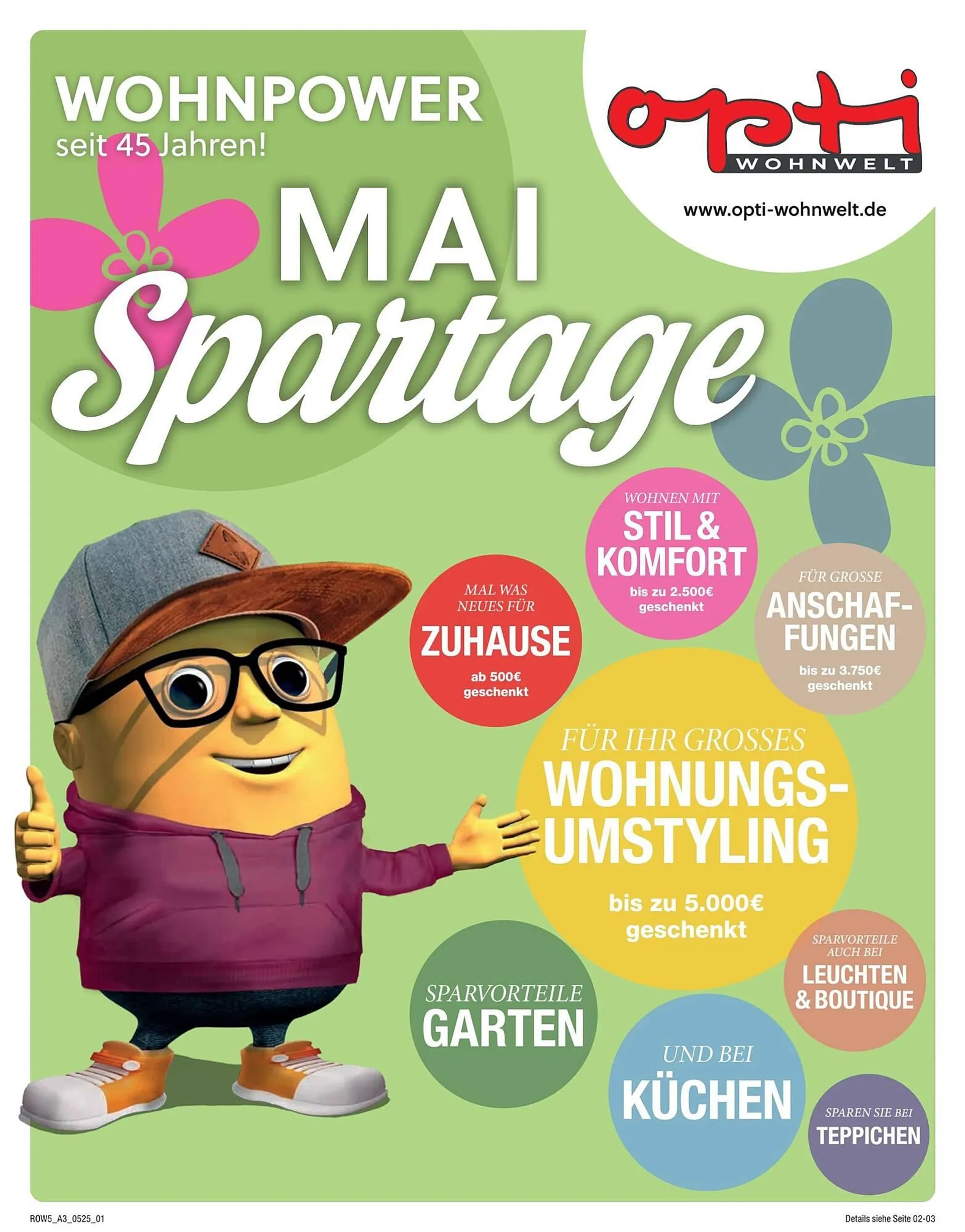 Opti Wohnwelt Prospekt - 1