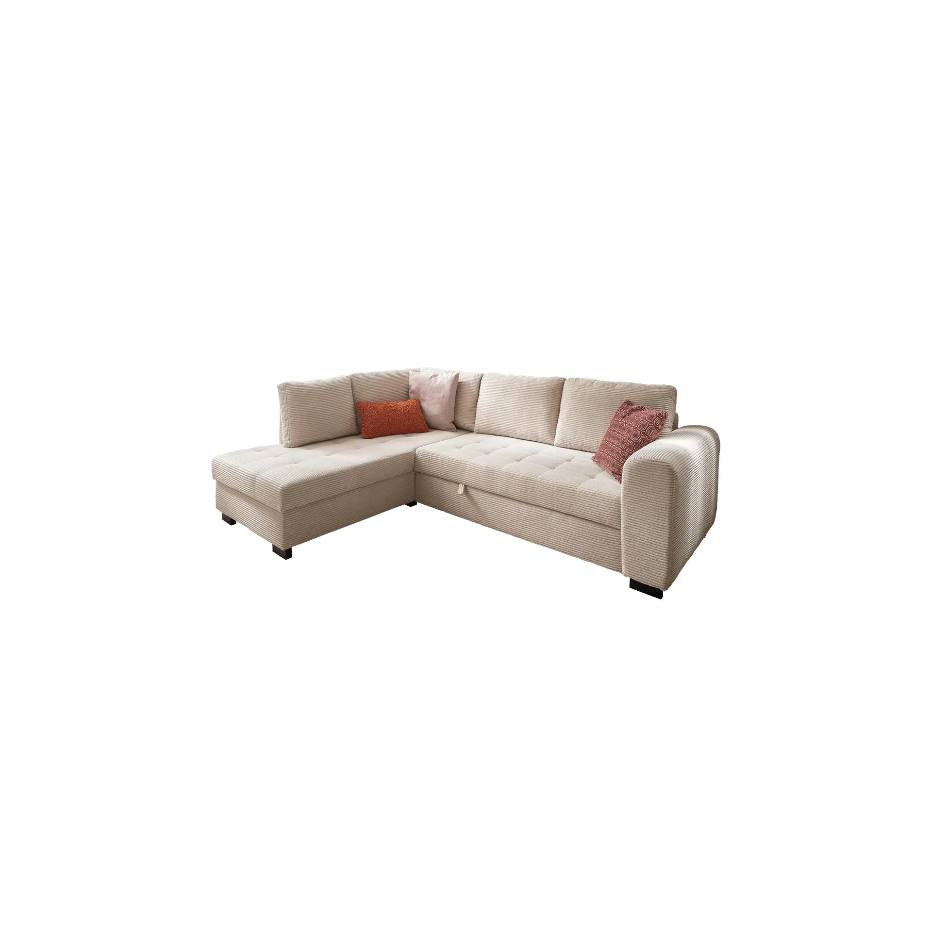 Ecksofa Joanna Cream Ottomane links