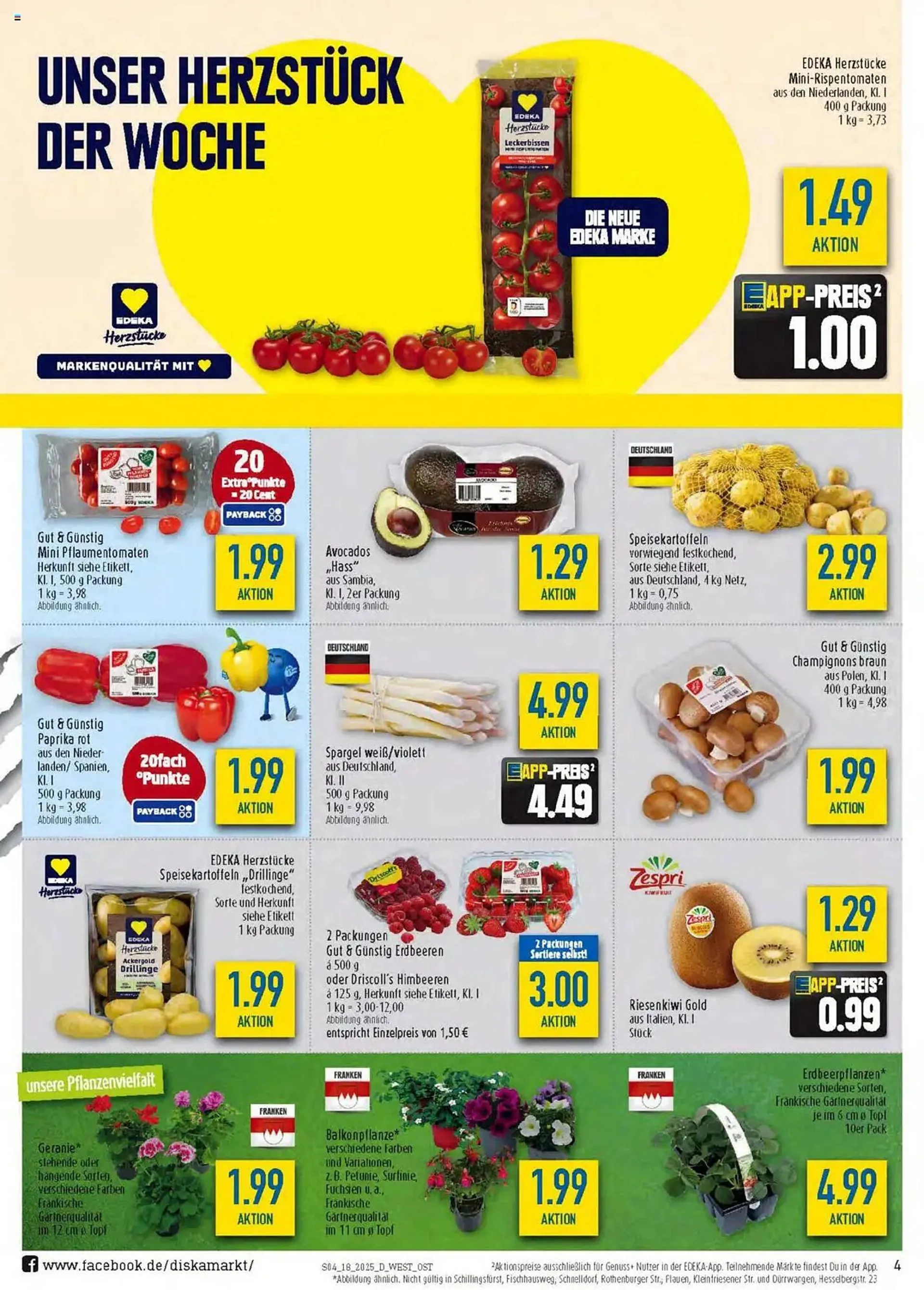 diska Prospekt von 28. April bis 4. Mai 2025 - Prospekt seite 4