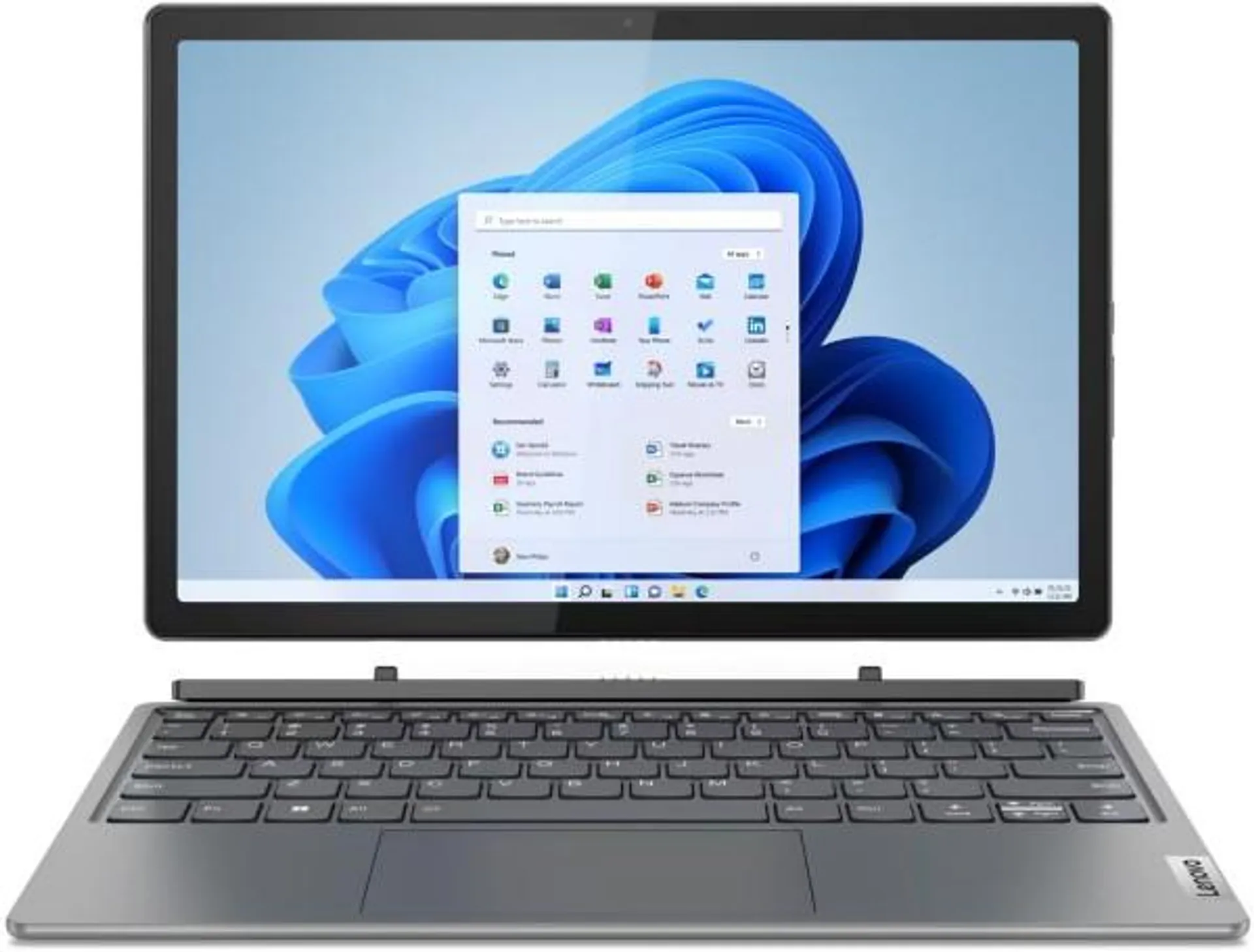 Lenovo IdeaPad Duet 5 12IRU8 (83B3004PGE) 31,5 cm (12,4") 2 in 1 Detachable-Notebook storm grey