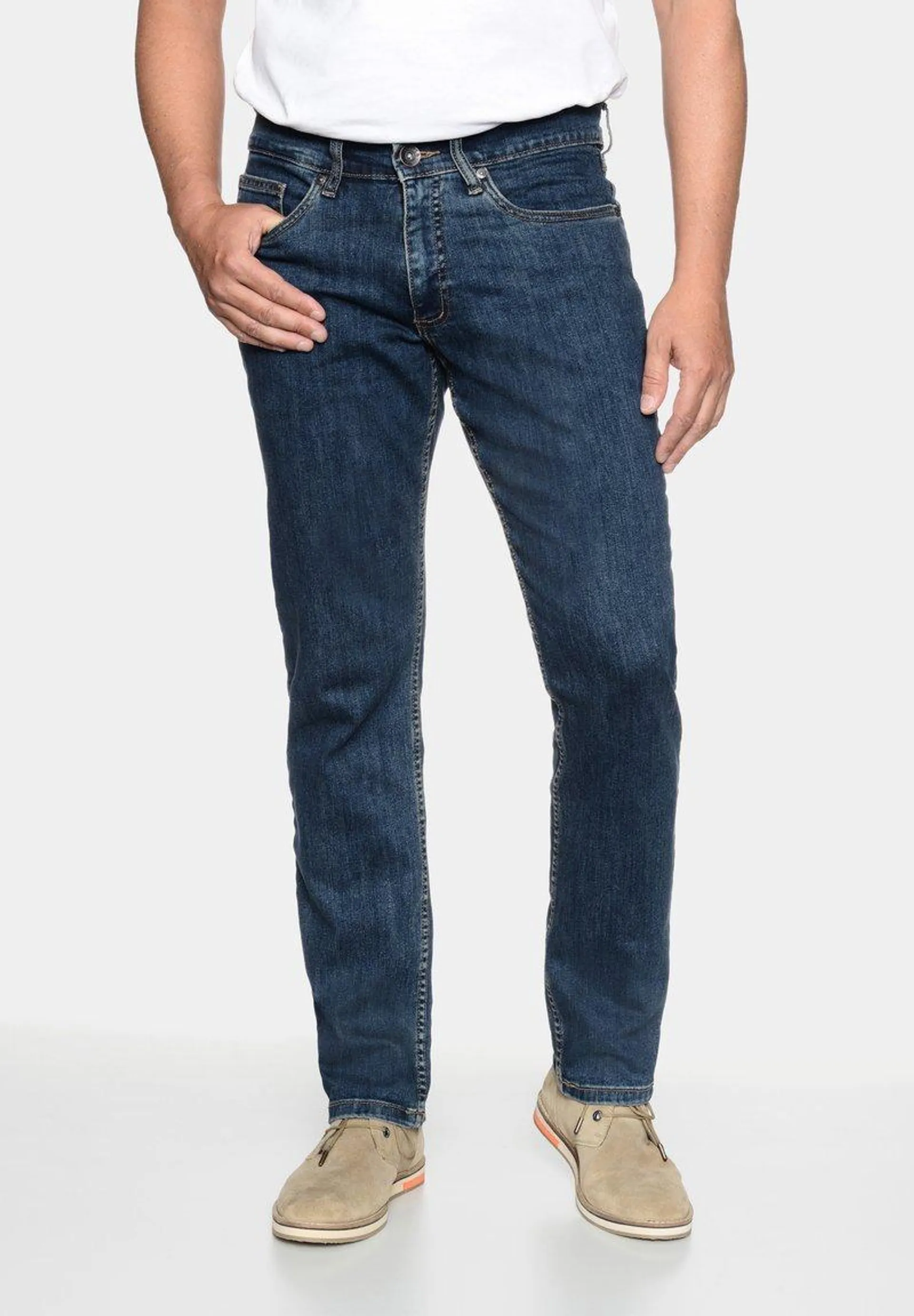 Straight leg jeans - blue stone