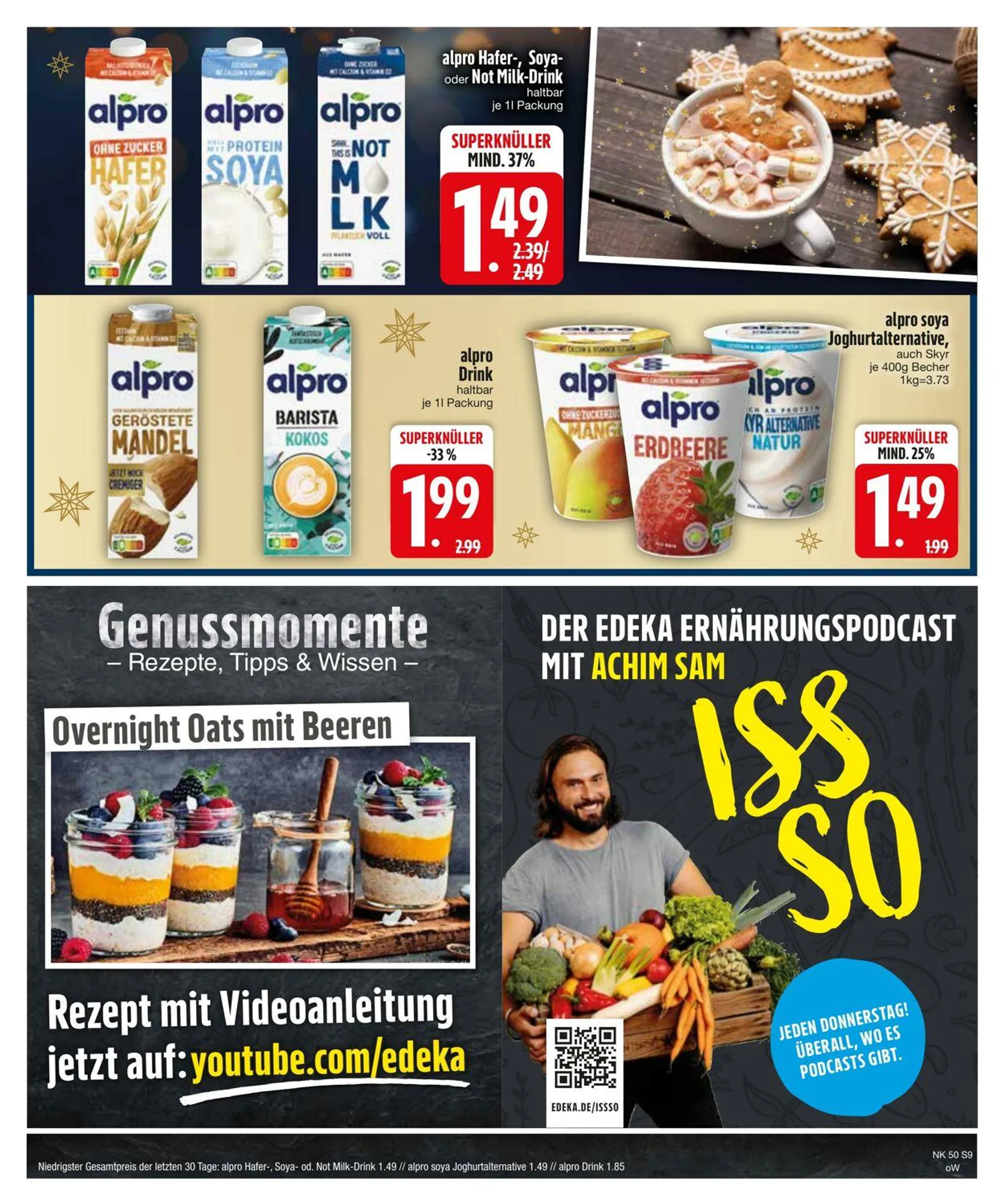 Edeka - Weihnachten 2024 von 9. Dezember bis 16. Dezember 2024 - Prospekt seite 11