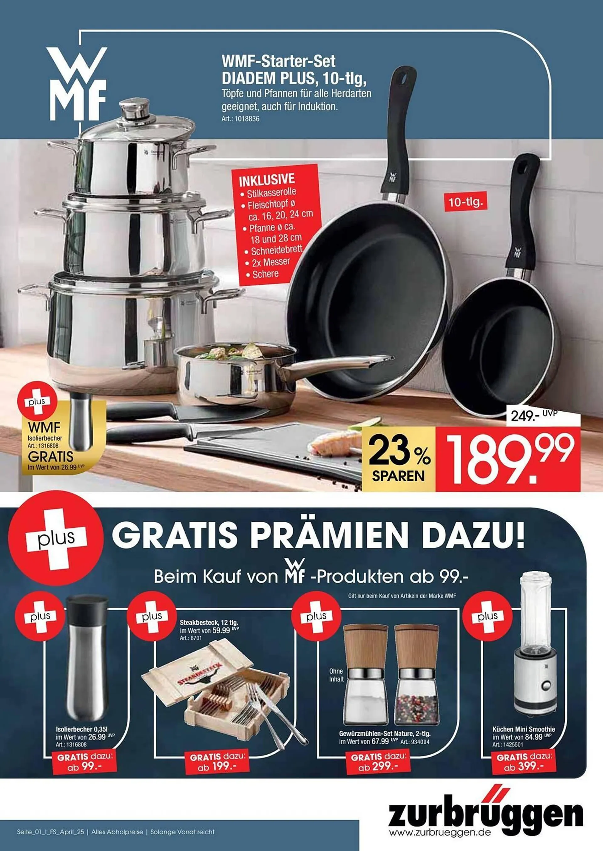 Zurbrüggen Prospekt - 1