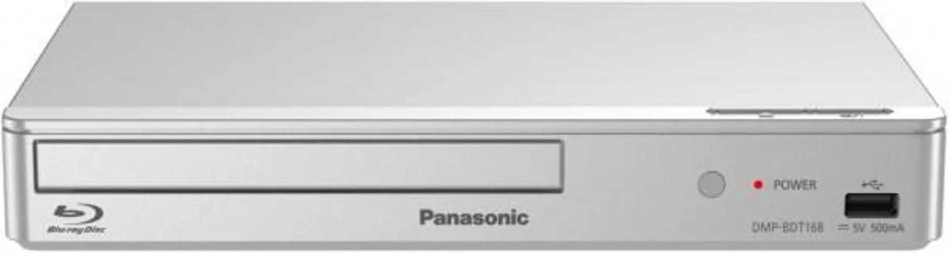 Panasonic DMP-BDT168EG 3D Blu-ray Disc-Player silber