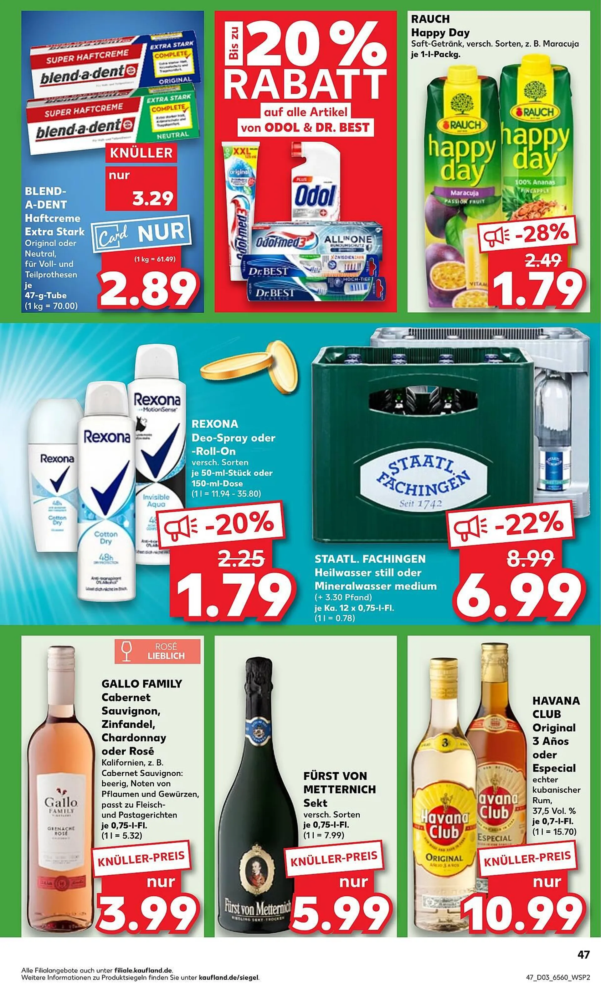 Kaufland Prospekt von 16. Januar bis 22. Januar 2025 - Prospekt seite 47