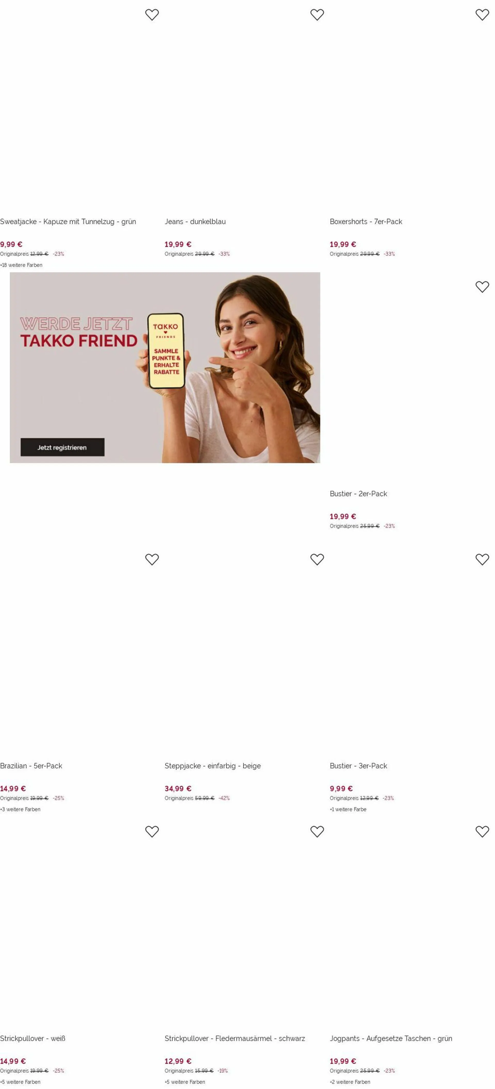 Takko Fashion Aktueller Prospekt von 12. Mai bis 18. Mai 2025 - Prospekt seite 2