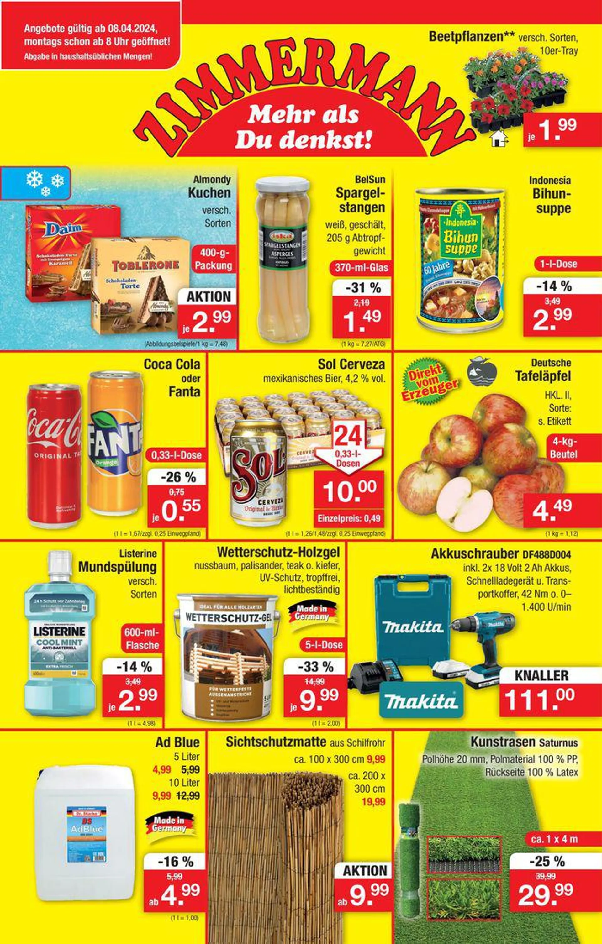 Zimmermann Prospekt Die besten Angebote dieser Woche