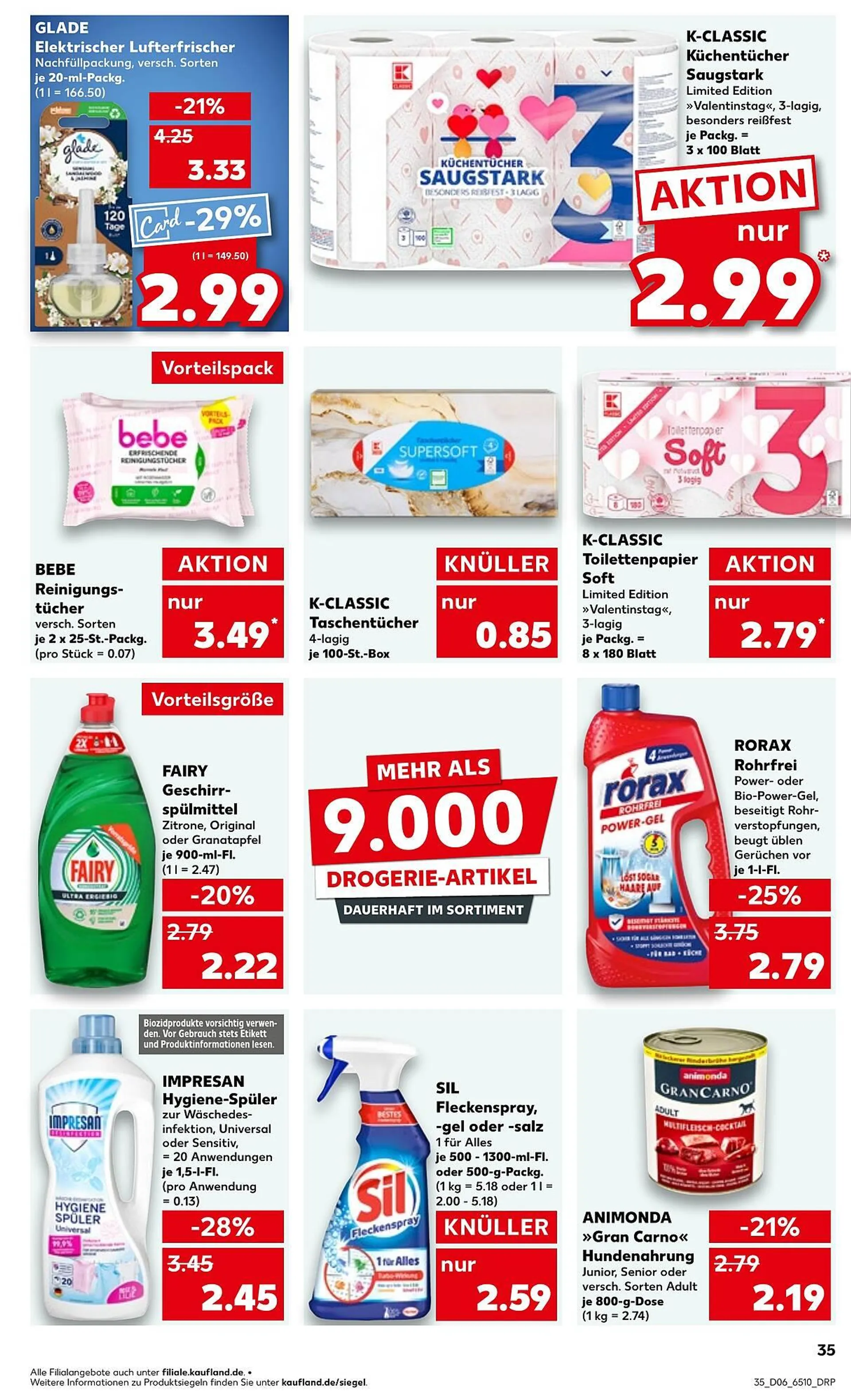 Kaufland Prospekt von 6. Februar bis 12. Februar 2025 - Prospekt seite 35