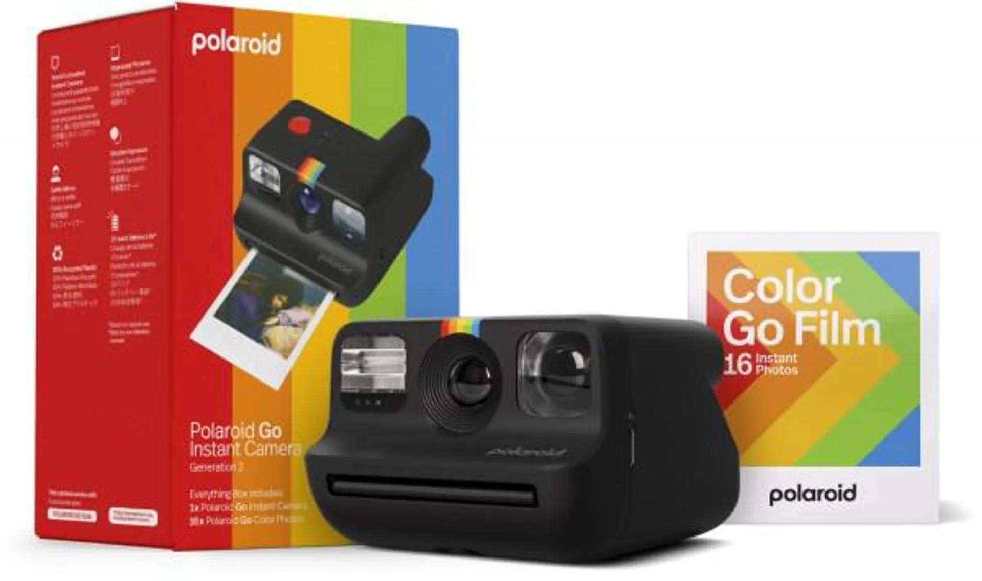 Polaroid Go (Gen2) Everything Box Sofortbildkamera schwarz