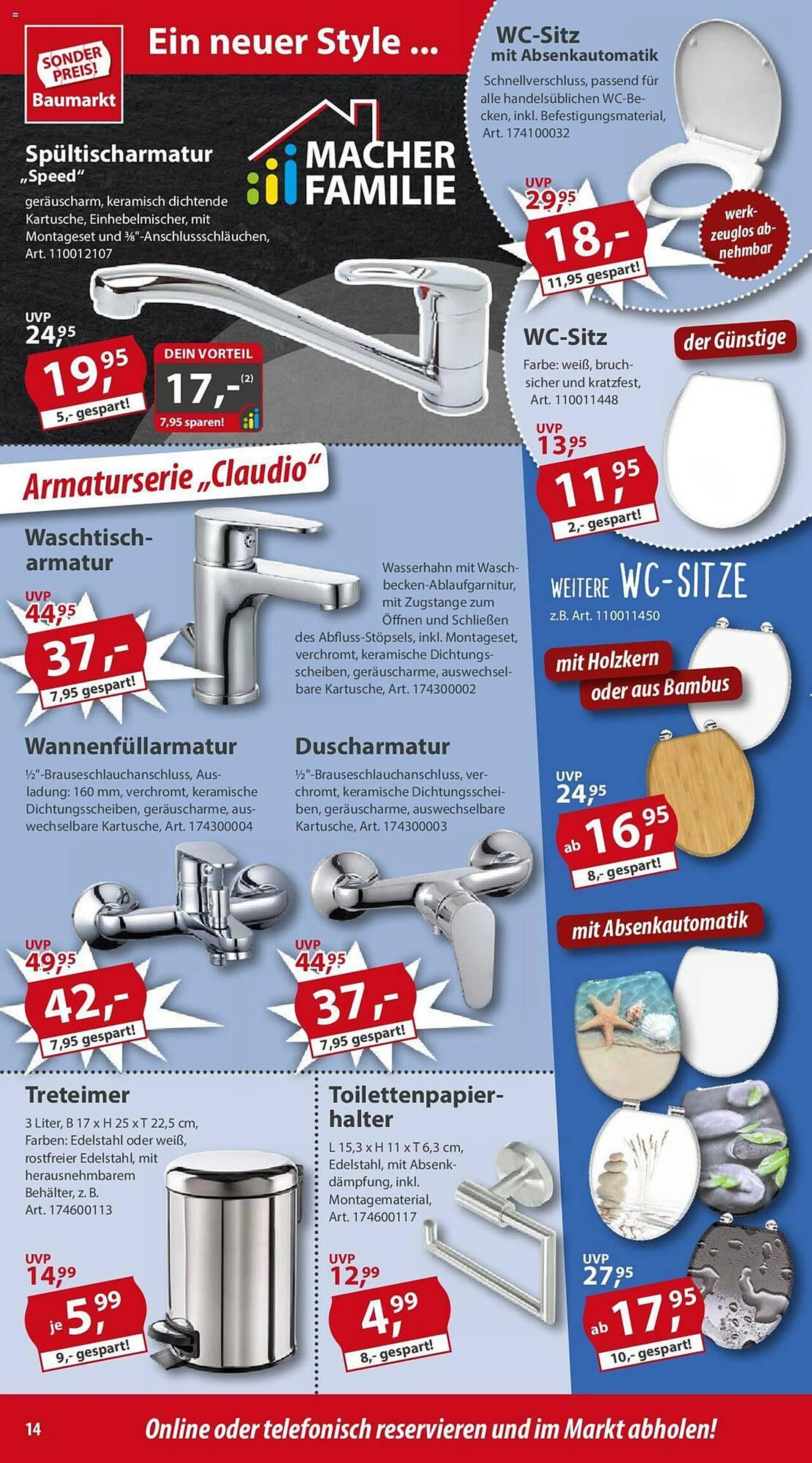 Sonderpreis Baumarkt Prospekt von 19. Oktober bis 25. Oktober 2024 - Prospekt seite 12