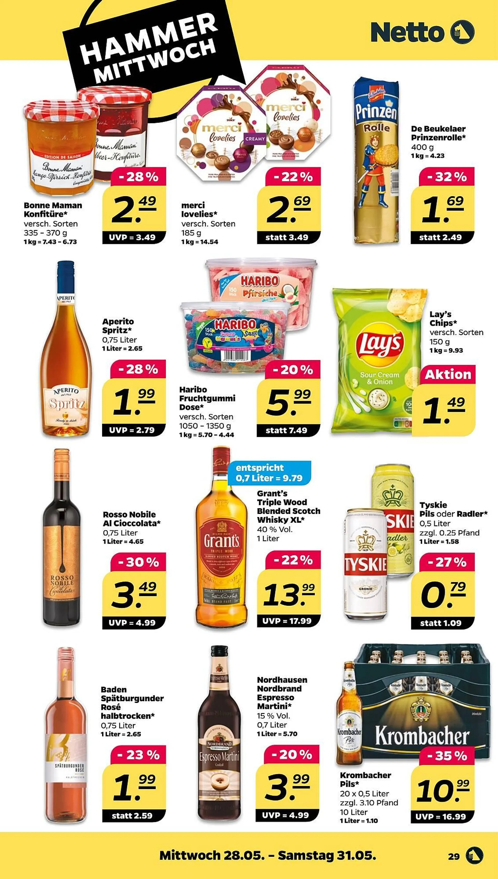 NETTO Prospekt von 26. Mai bis 31. Mai 2025 - Prospekt seite 29