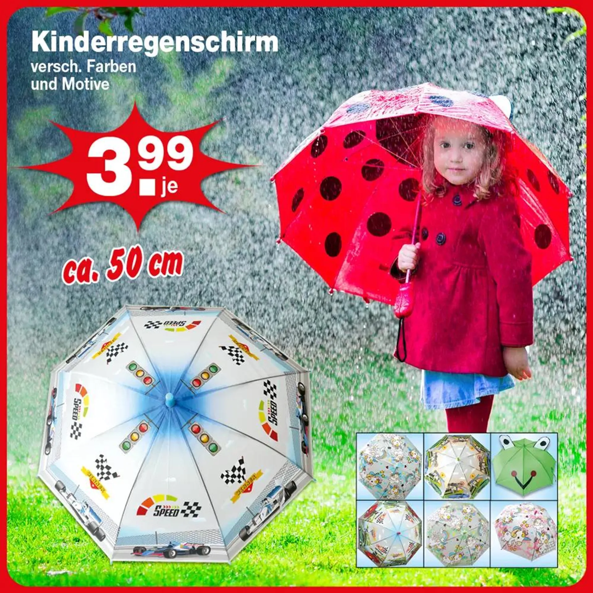 Kinderregenschirme