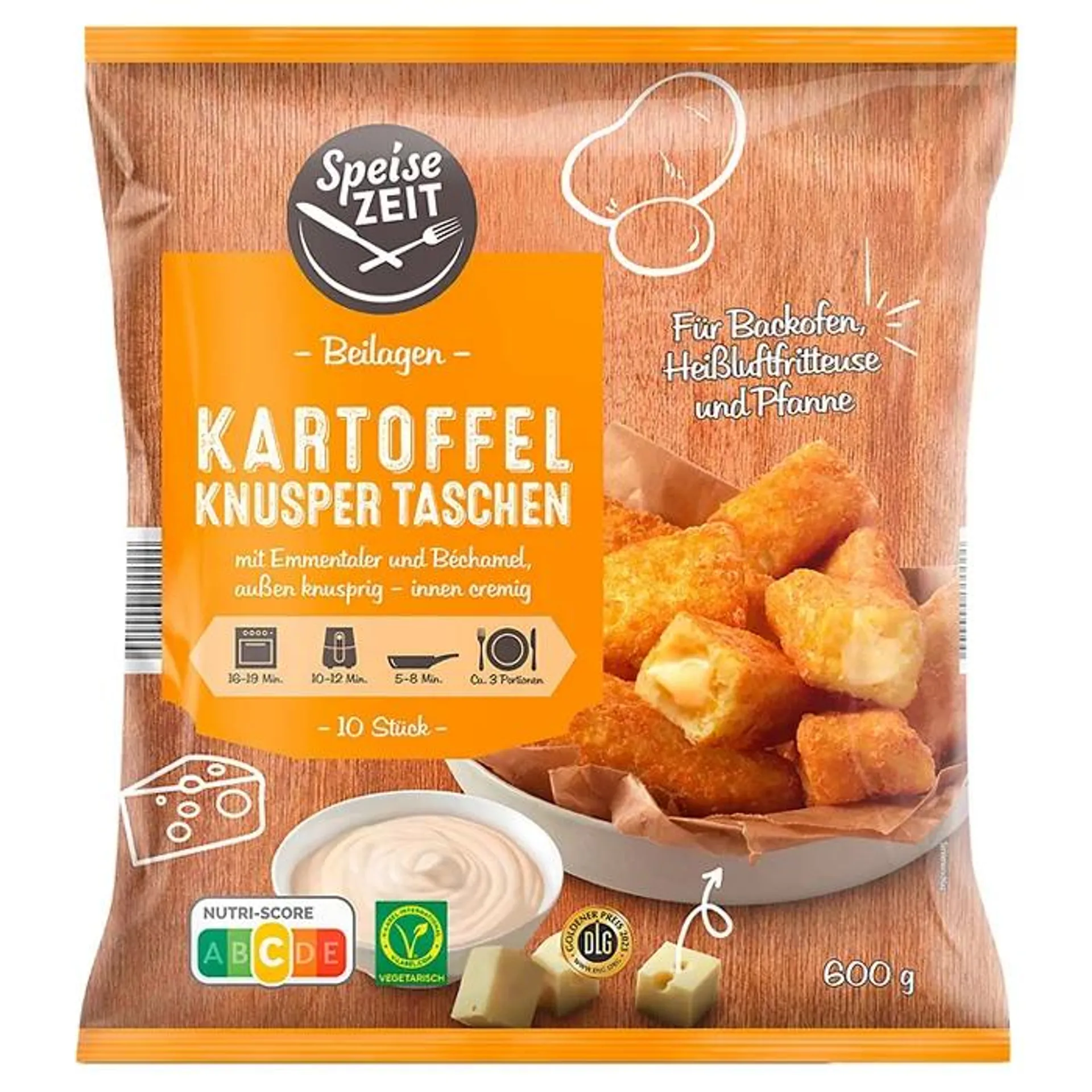 SPEISEZEIT Kartoffel-Knuspertaschen 600 g