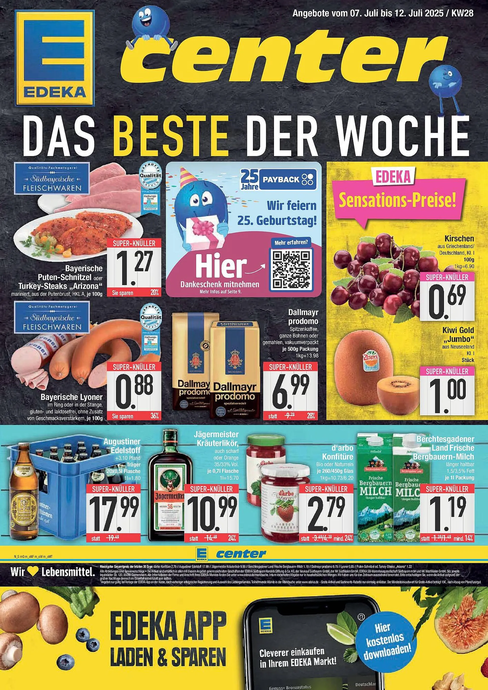 E-Center Prospekt von 6. Juli bis 12. Juli 2025 - Prospekt seite 1