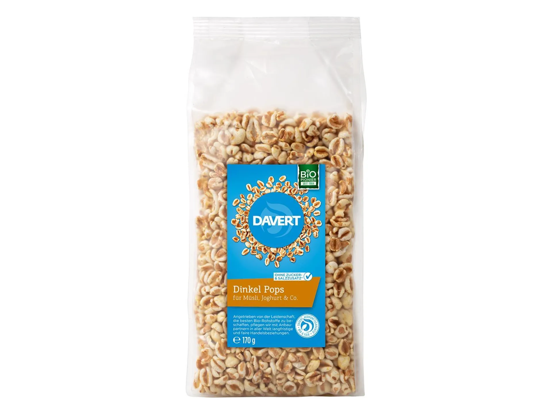 Davert Dinkel Pops 170g