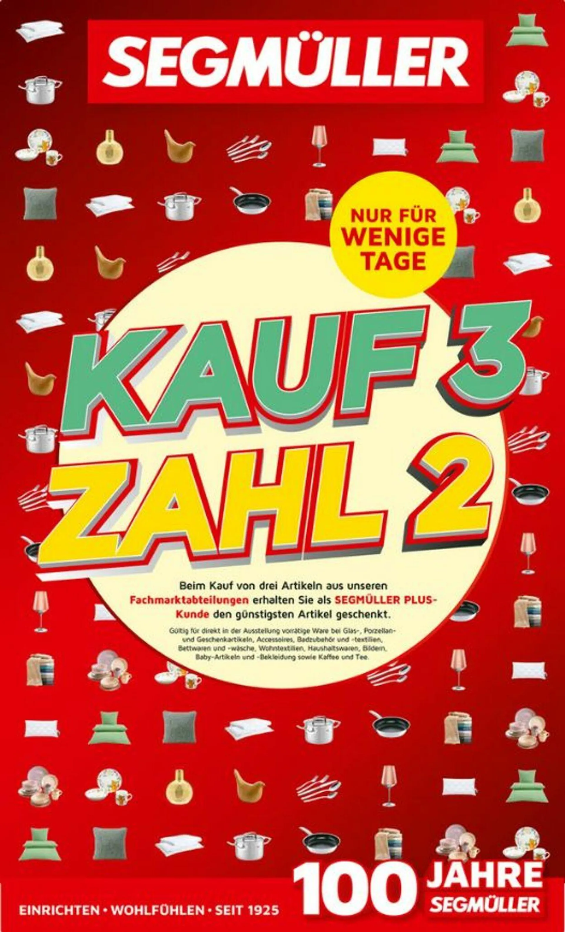 SEGMÜLLER von 5. Juli bis 12. Juli 2025 - Prospekt seite 1