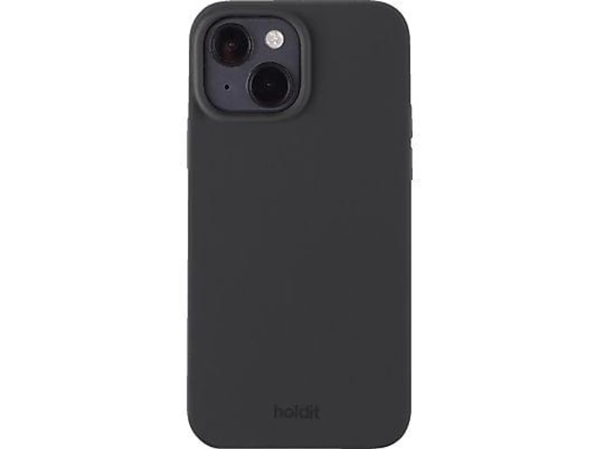 HOLDIT Silicone Case, Backcover, Apple, iPhone 14/13 BLACK, Black