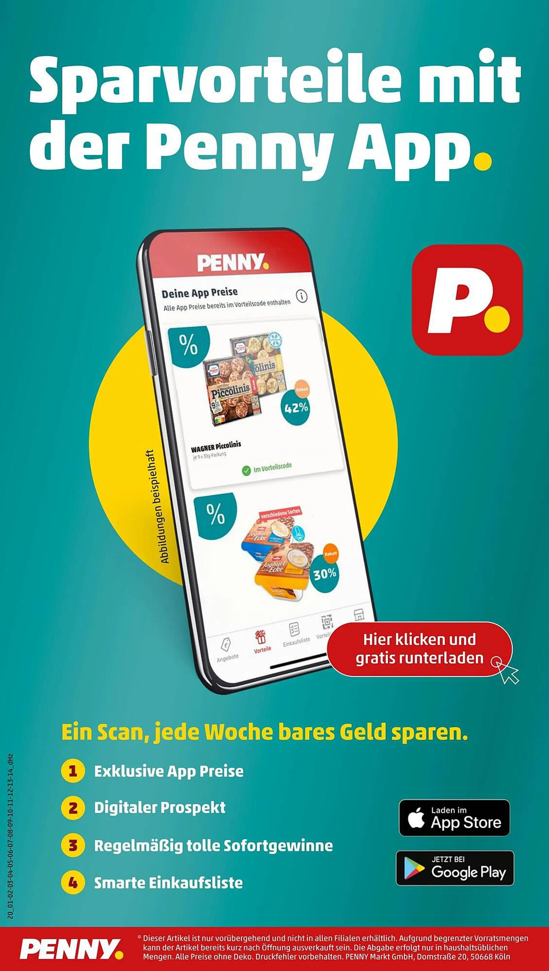 PENNY Prospekt von 2. Januar bis 6. Januar 2024 - Prospekt seite 20