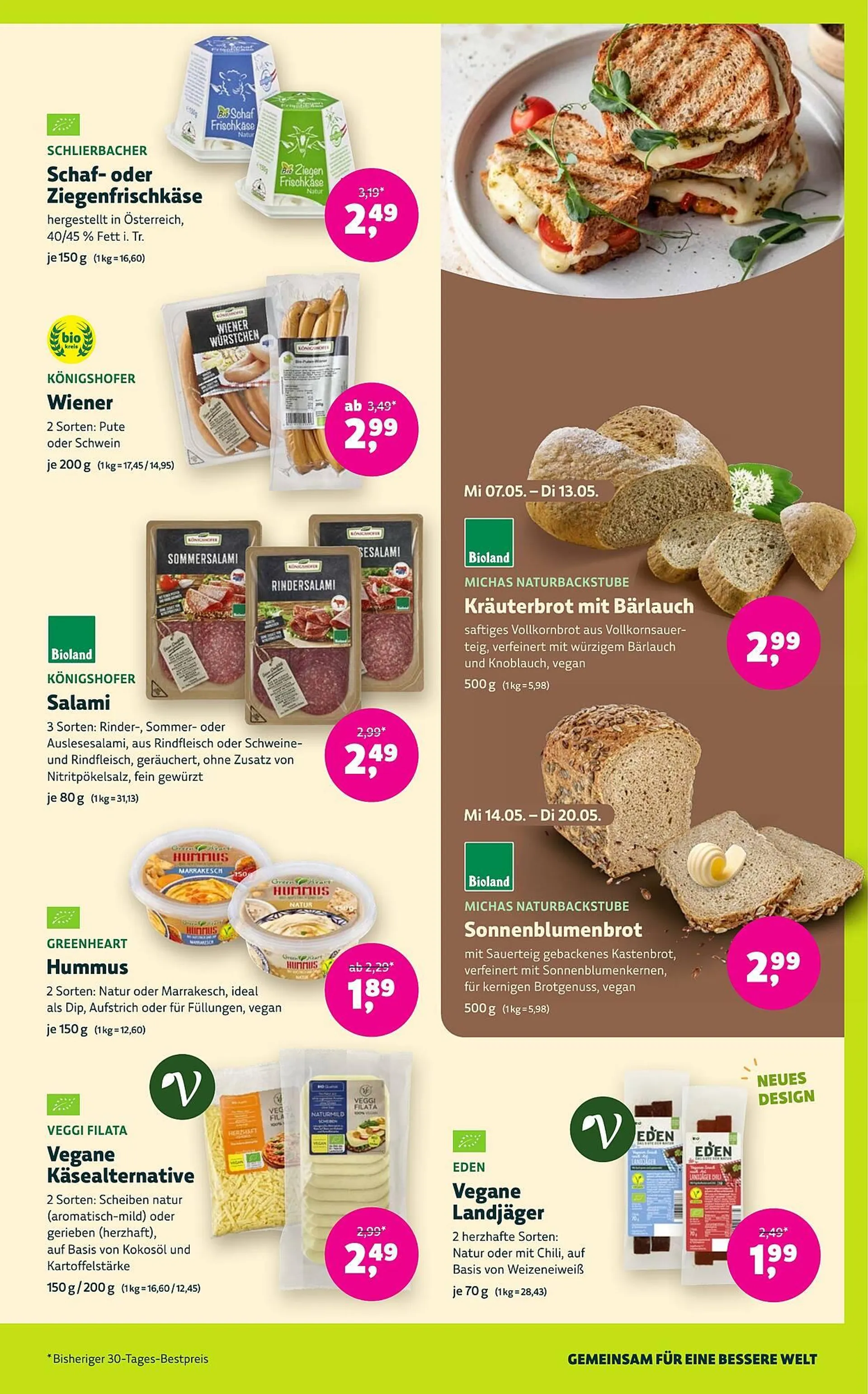 Landmann's Biomarkt Prospekt von 7. Mai bis 20. Mai 2025 - Prospekt seite 5