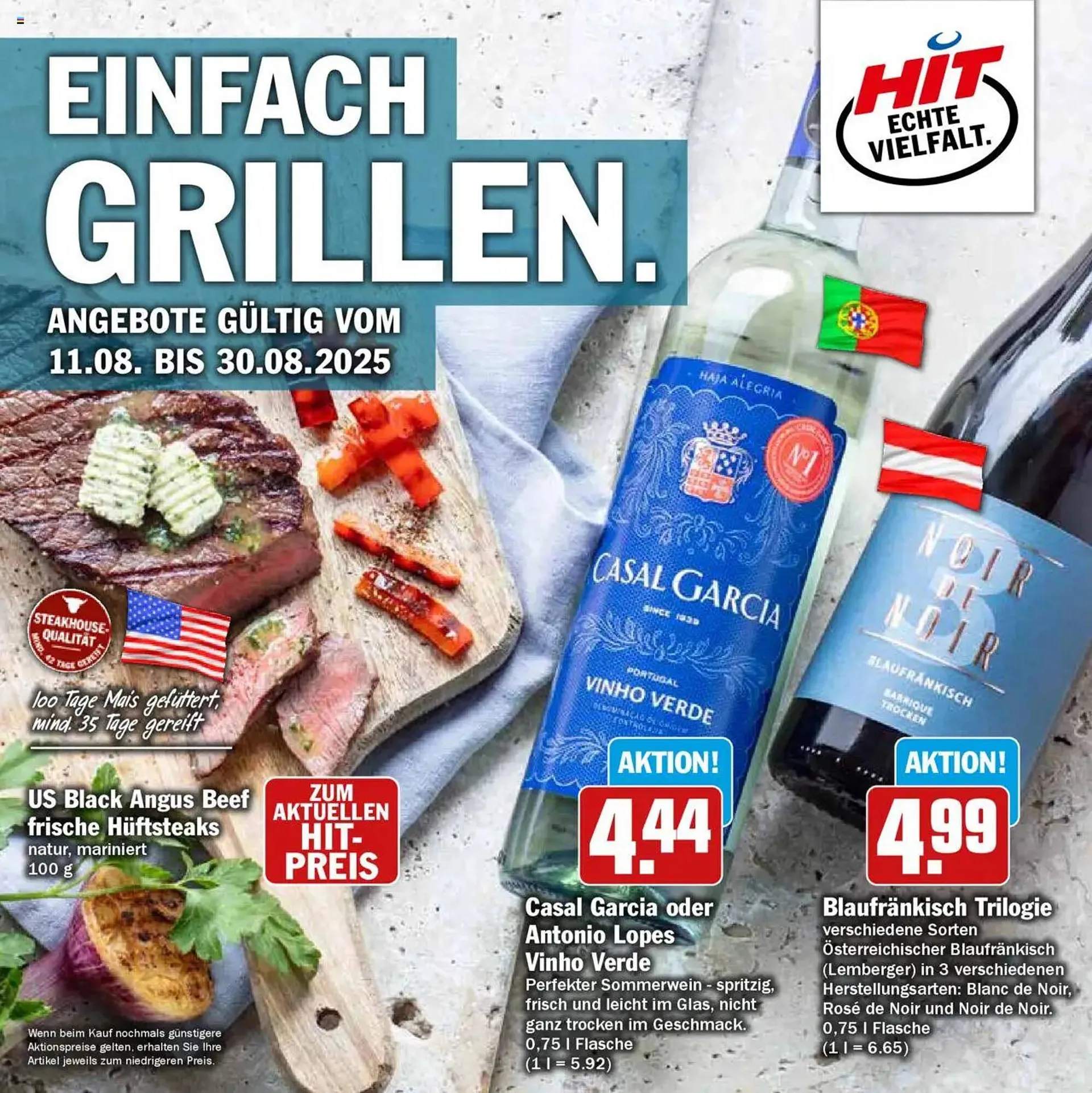 HIT Prospekt von 11. August bis 30. August 2025 - Prospekt seite 1