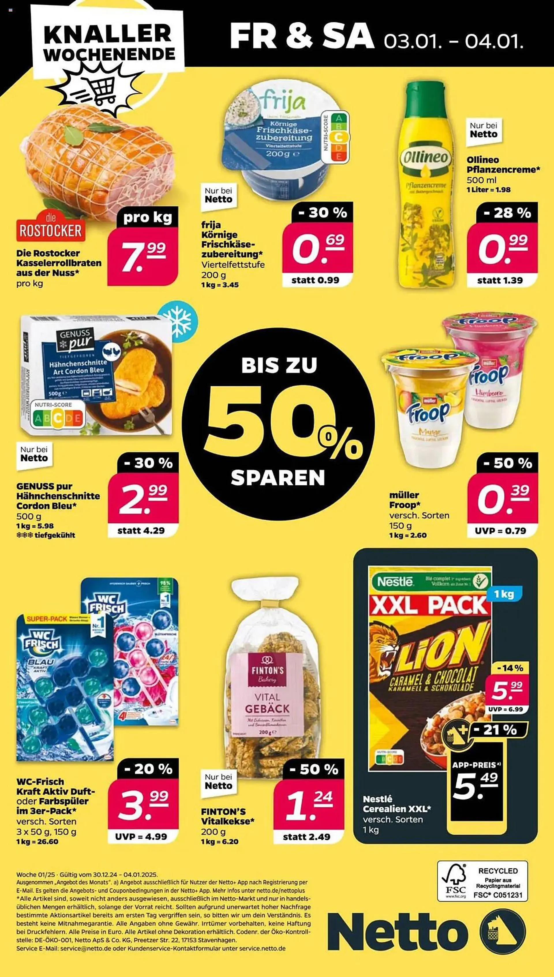 NETTO Prospekt von 30. Dezember bis 4. Januar 2025 - Prospekt seite 32