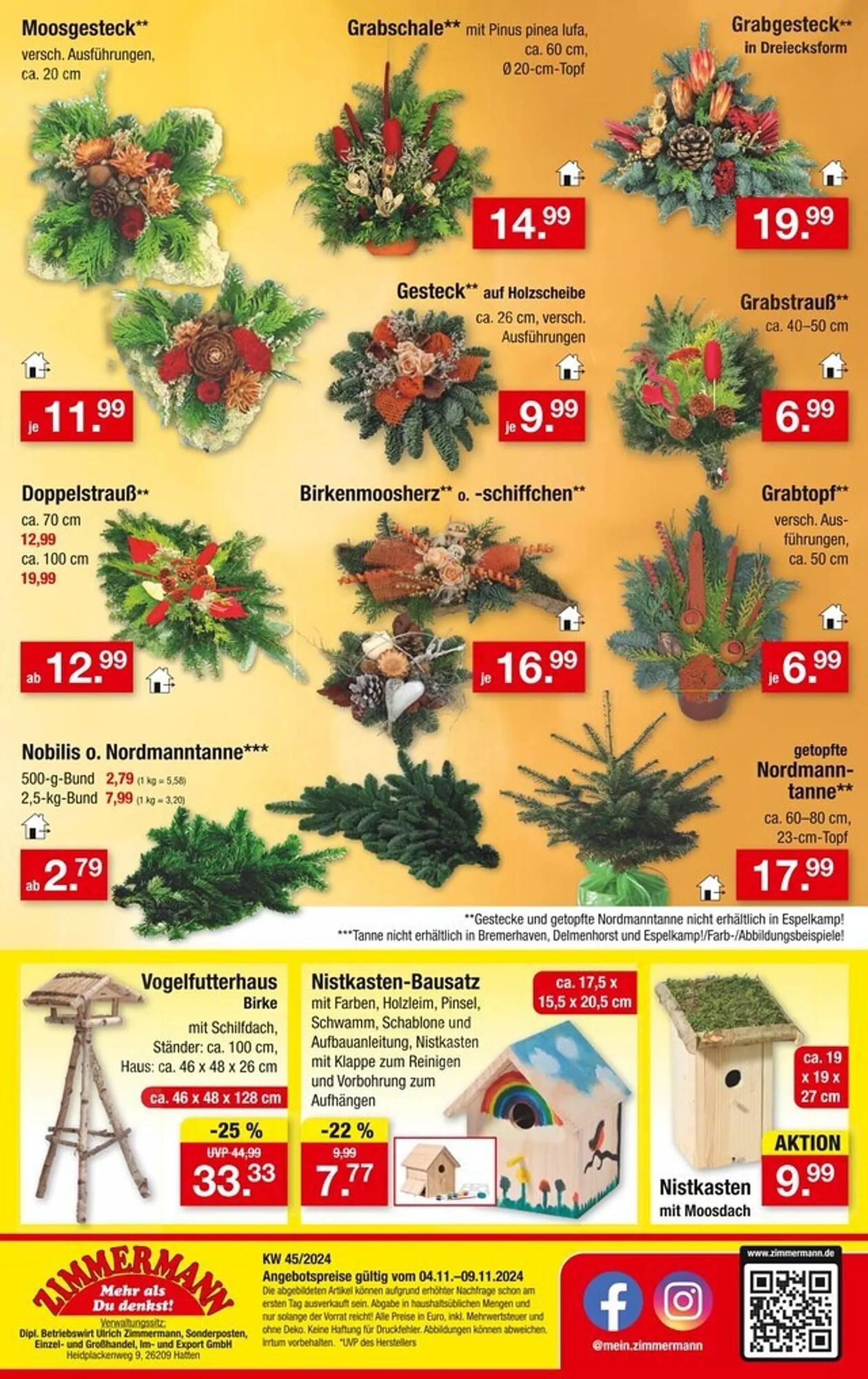 Zimmermann Prospekt von 4. November bis 9. November 2024 - Prospekt seite 9