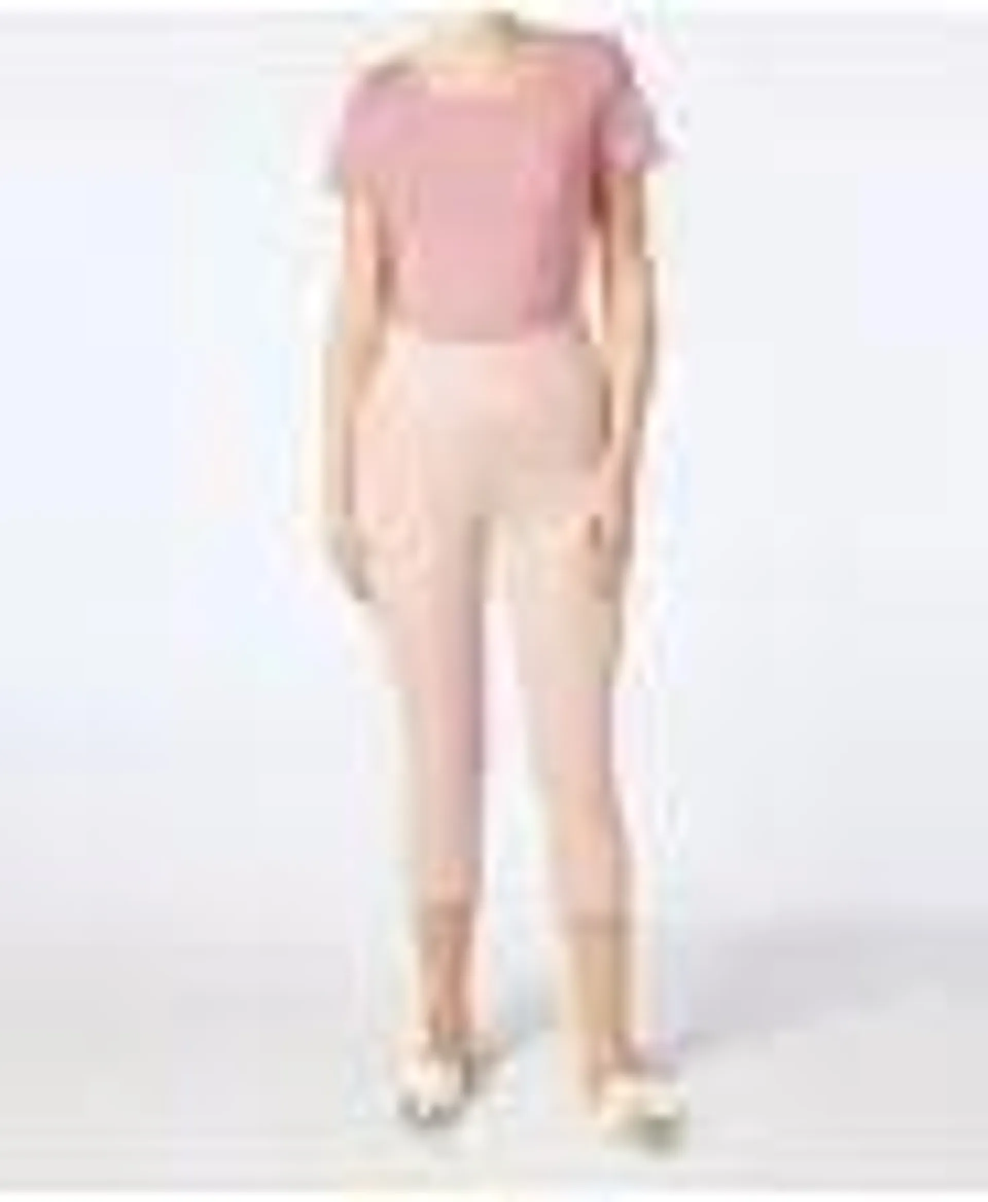 Twillhose in Caprilänge Janina, Skinny-fit