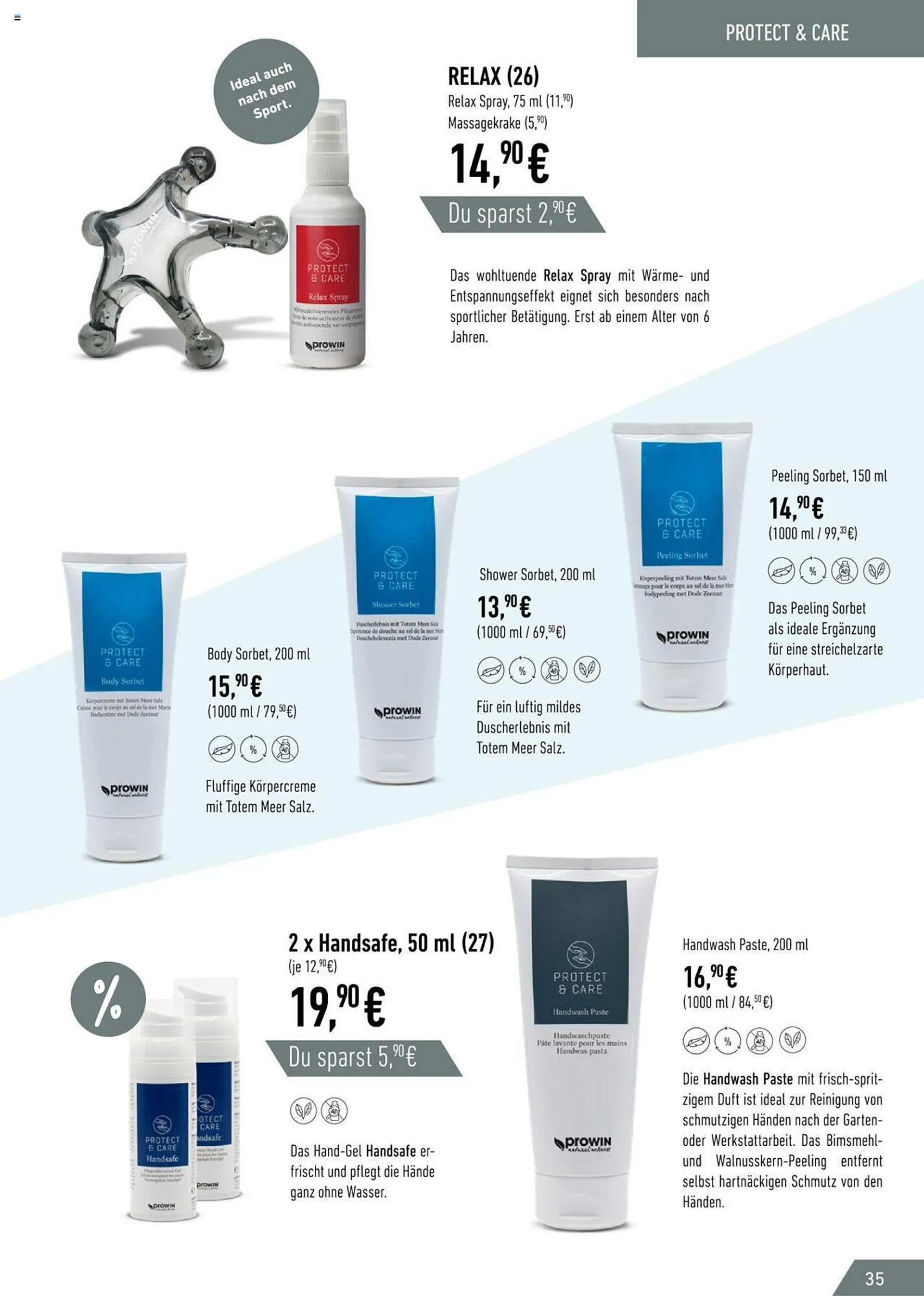 Prowin Prospekt von 1. Oktober bis 31. März 2025 - Prospekt seite 35