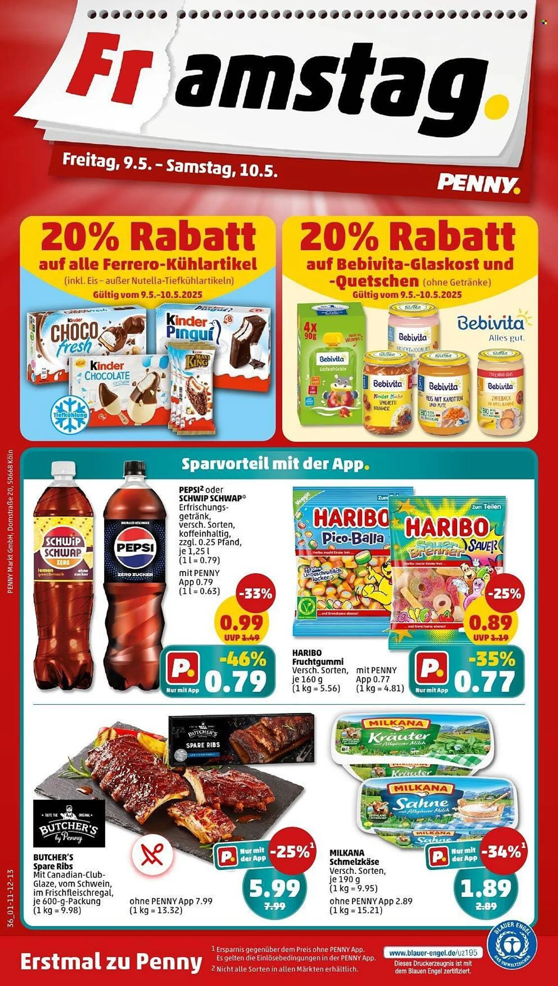 PENNY Prospekt von 5. Mai bis 10. Mai 2025 - Prospekt seite 36