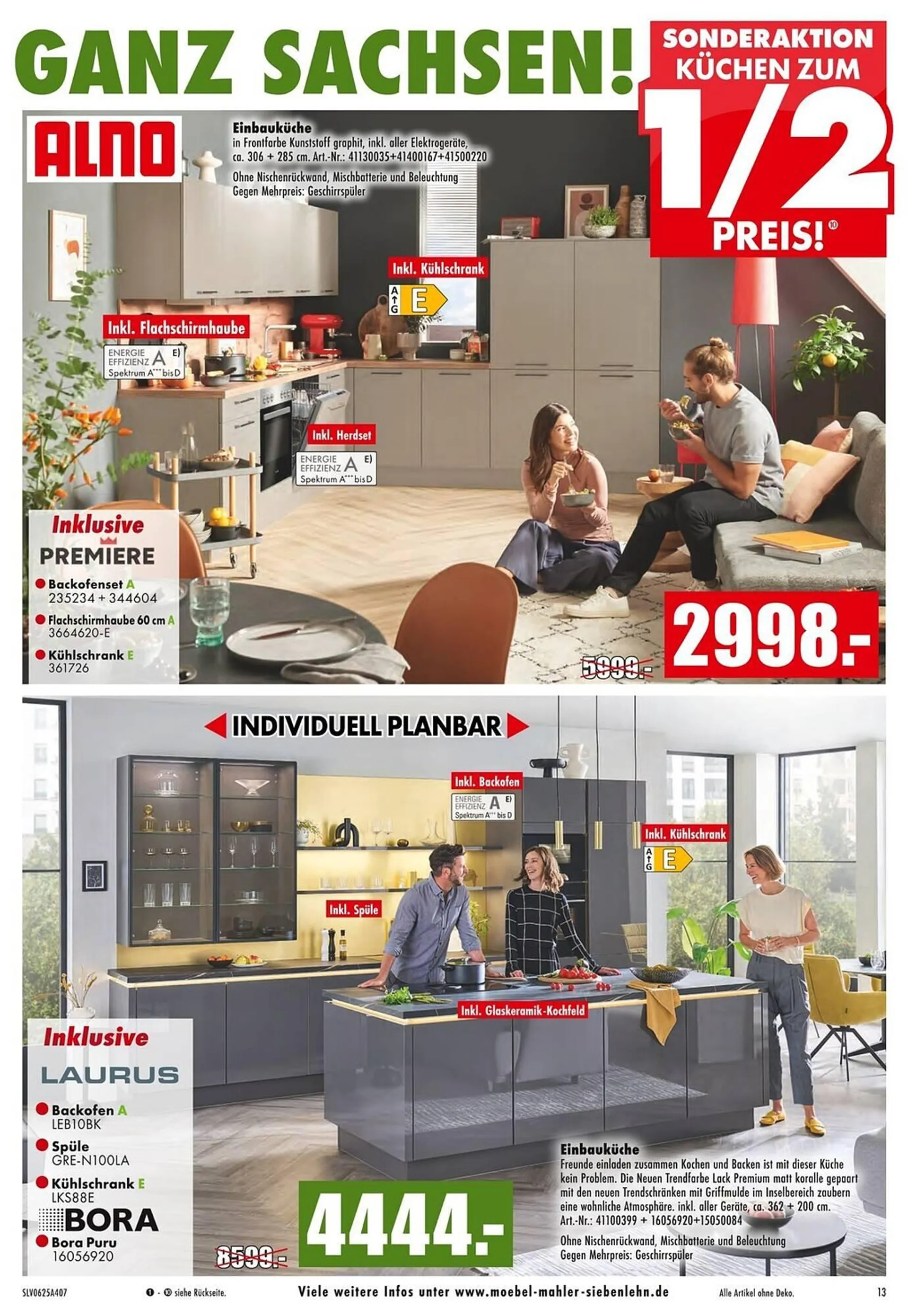 Möbel Mahler Prospekt von 2. Juli bis 15. Juli 2025 - Prospekt seite 13