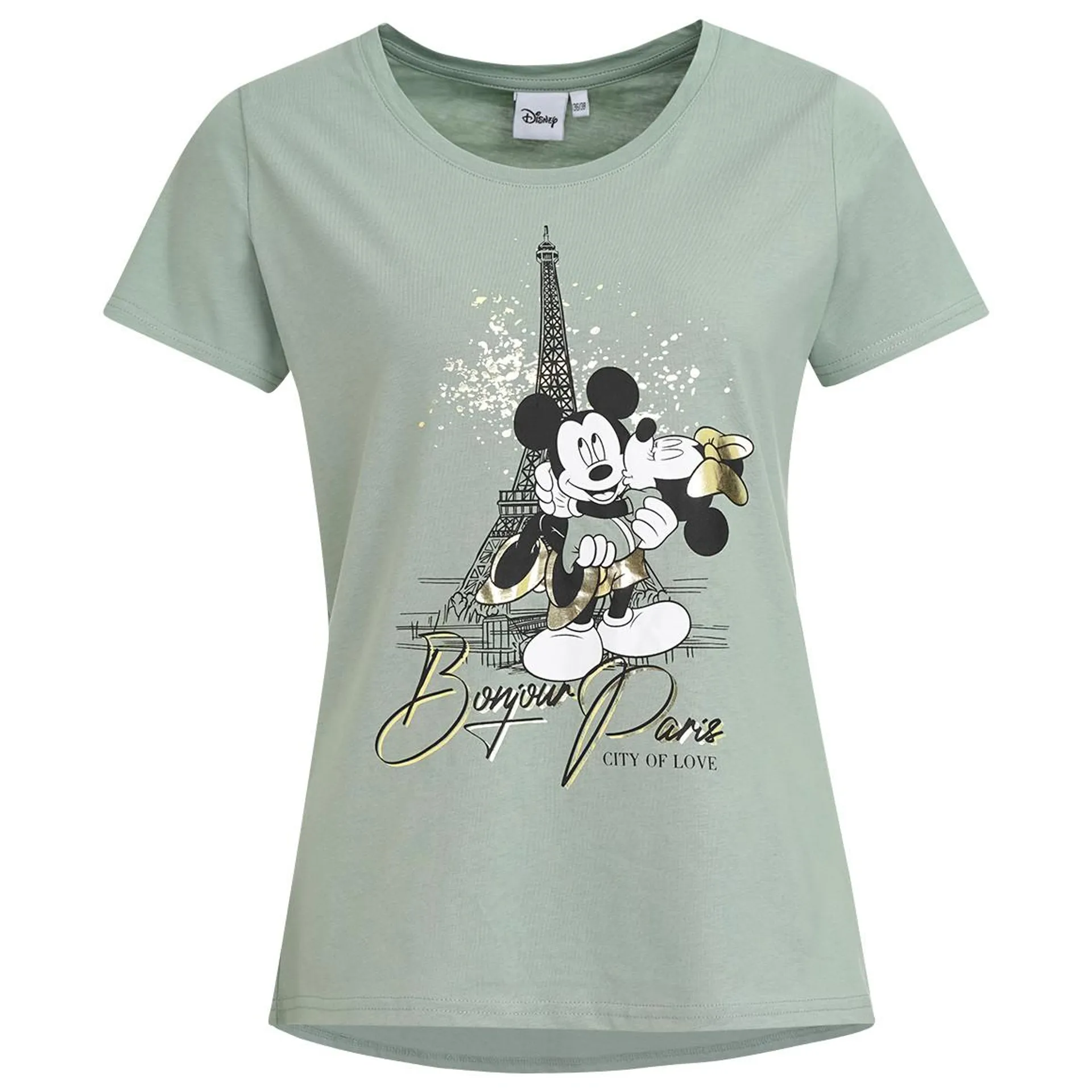 Minnie Maus T-Shirt mit Paris-Motiv