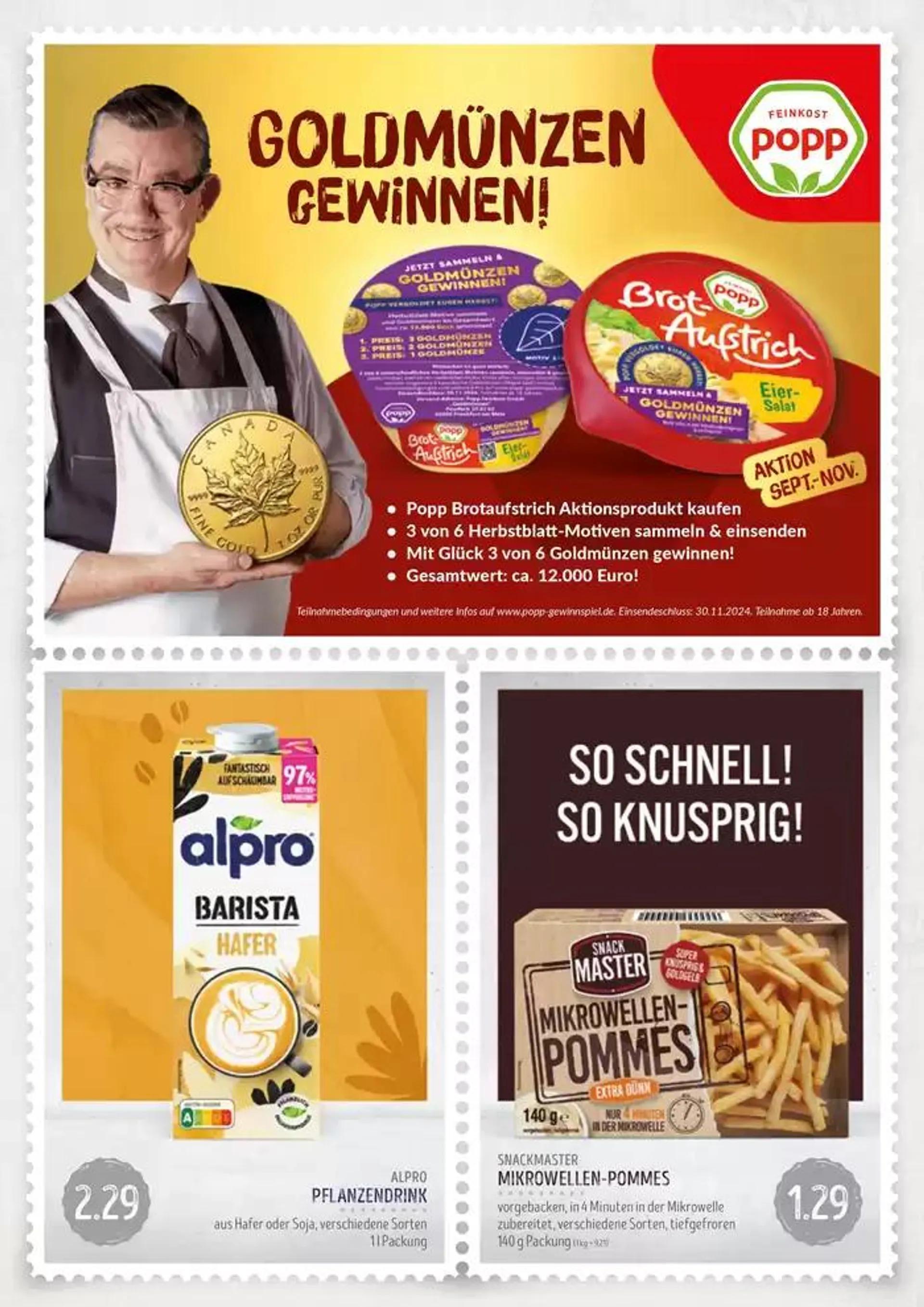 Edeka Struve Schlemmer Markt von 22. September bis 6. Oktober 2024 - Prospekt seite 15