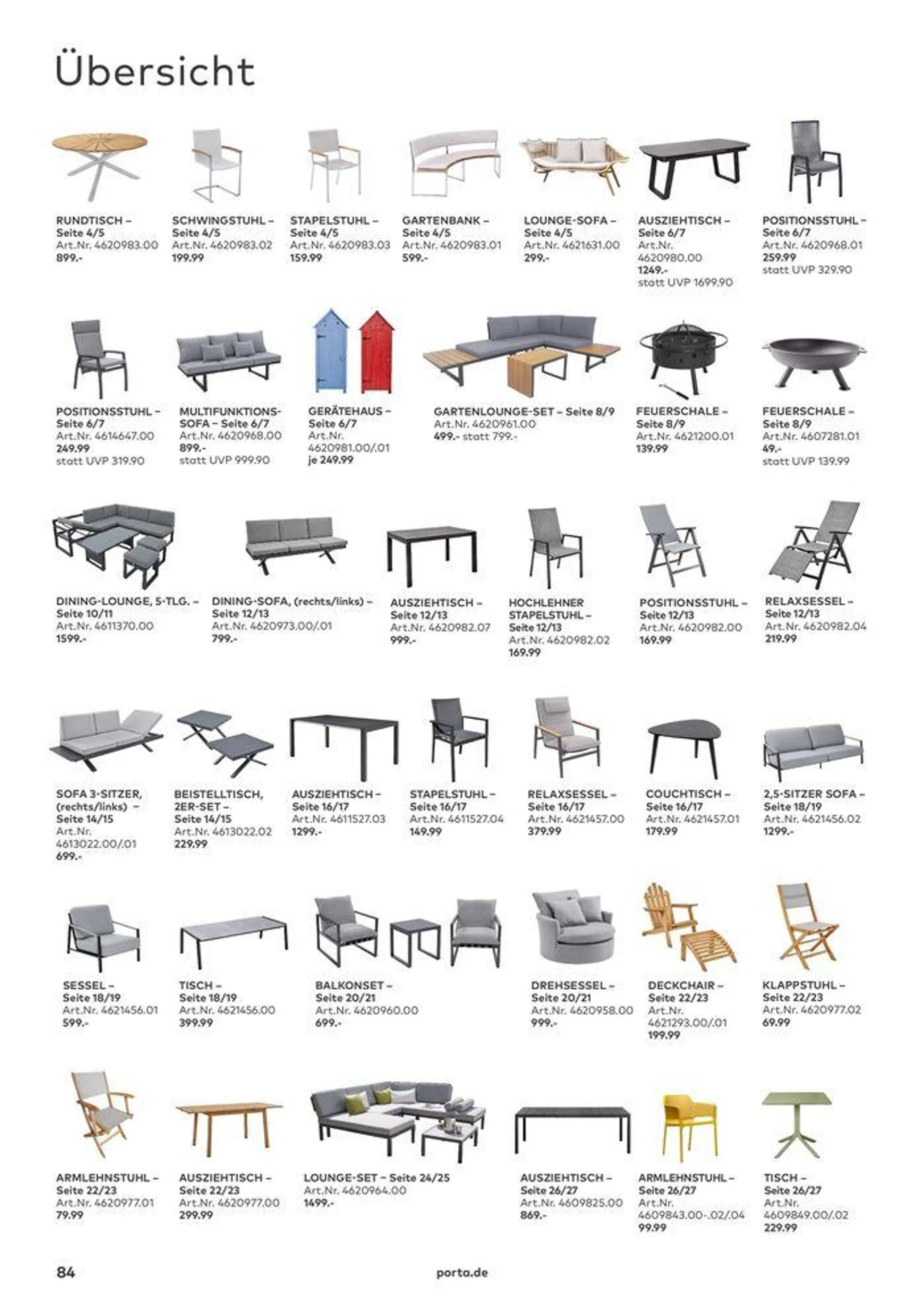 Porta Gartenmöbel 2024 - 84
