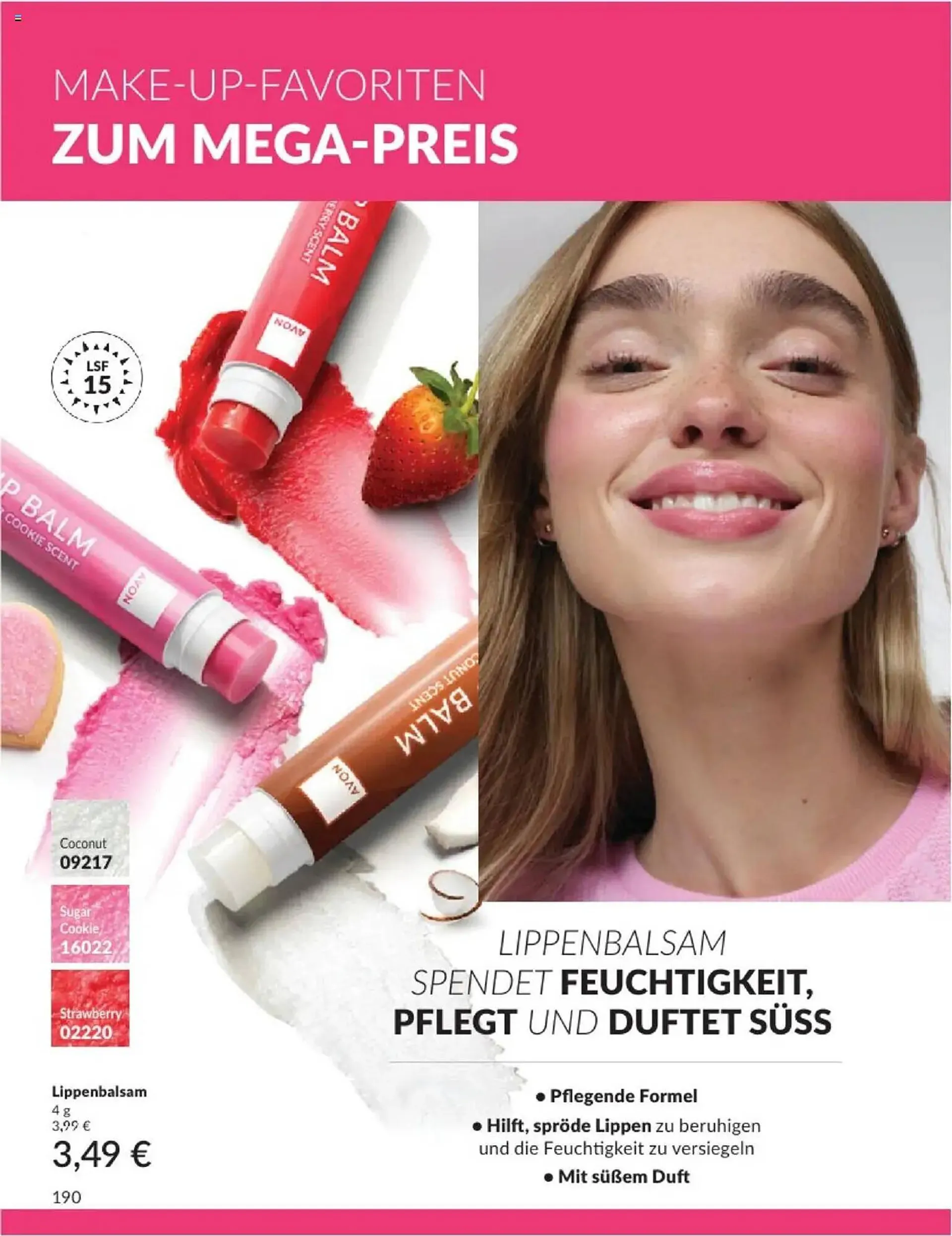 Avon Prospekt von 1. Januar bis 31. Januar 2025 - Prospekt seite 190