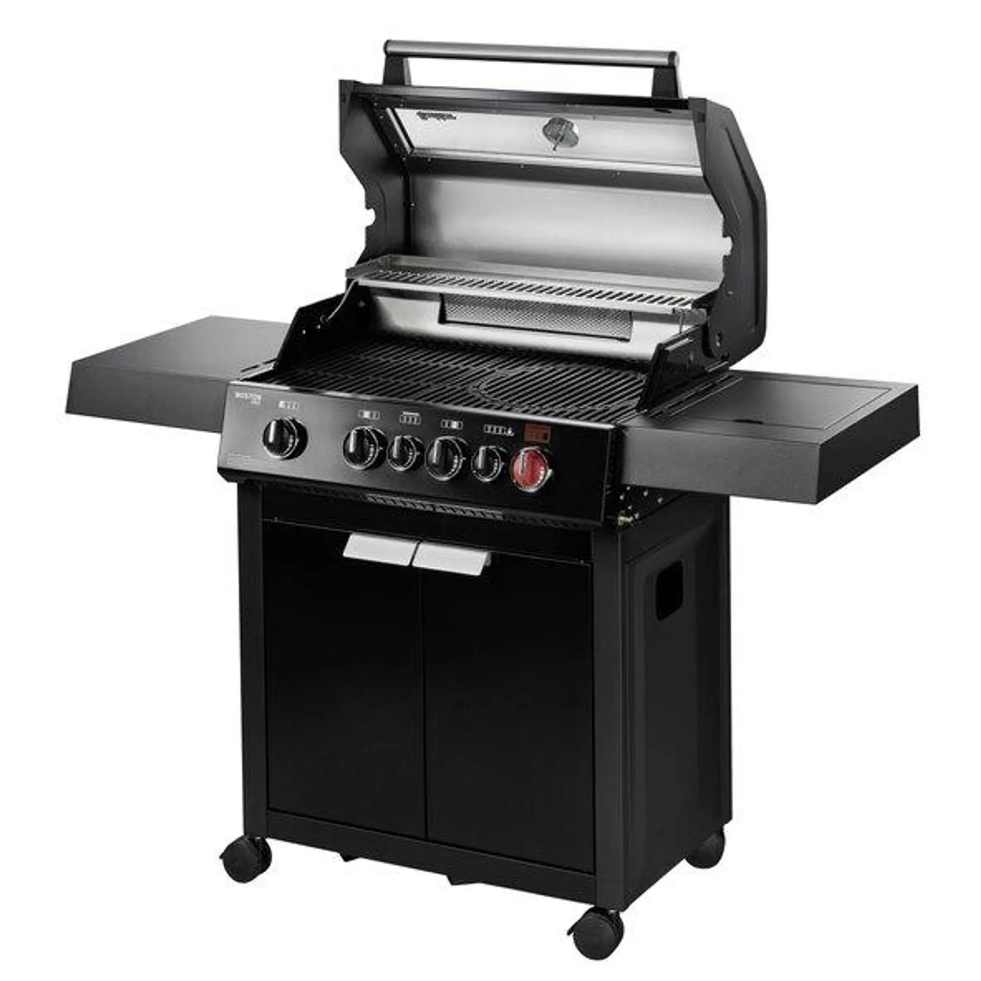 Gasgrill Boston Black Pro 4 SIKR Turbo