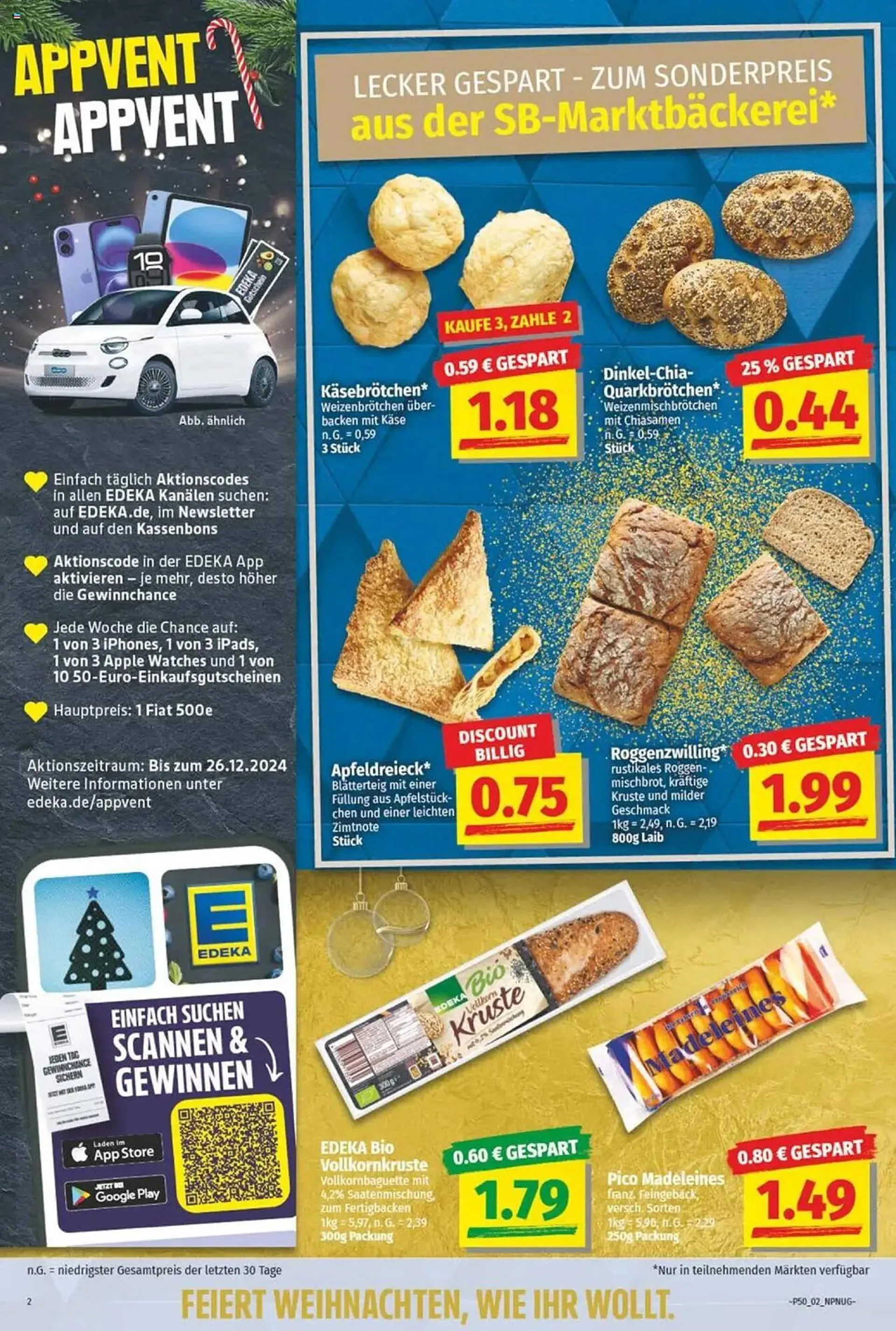 NP Discount Prospekt von 9. Dezember bis 14. Dezember 2024 - Prospekt seite 2