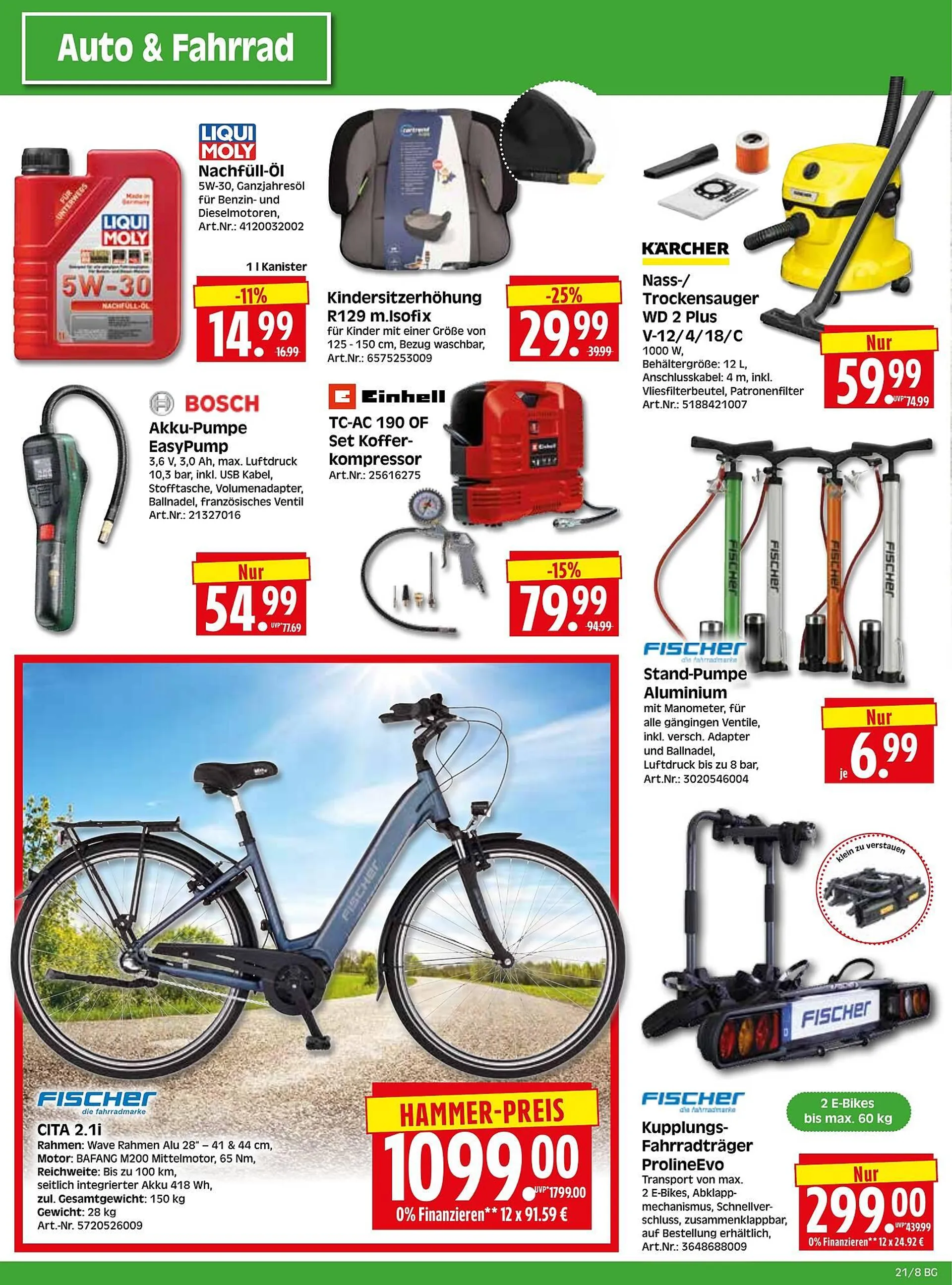 Herkules Baumarkt Prospekt von 19. Mai bis 26. Mai 2025 - Prospekt seite 8