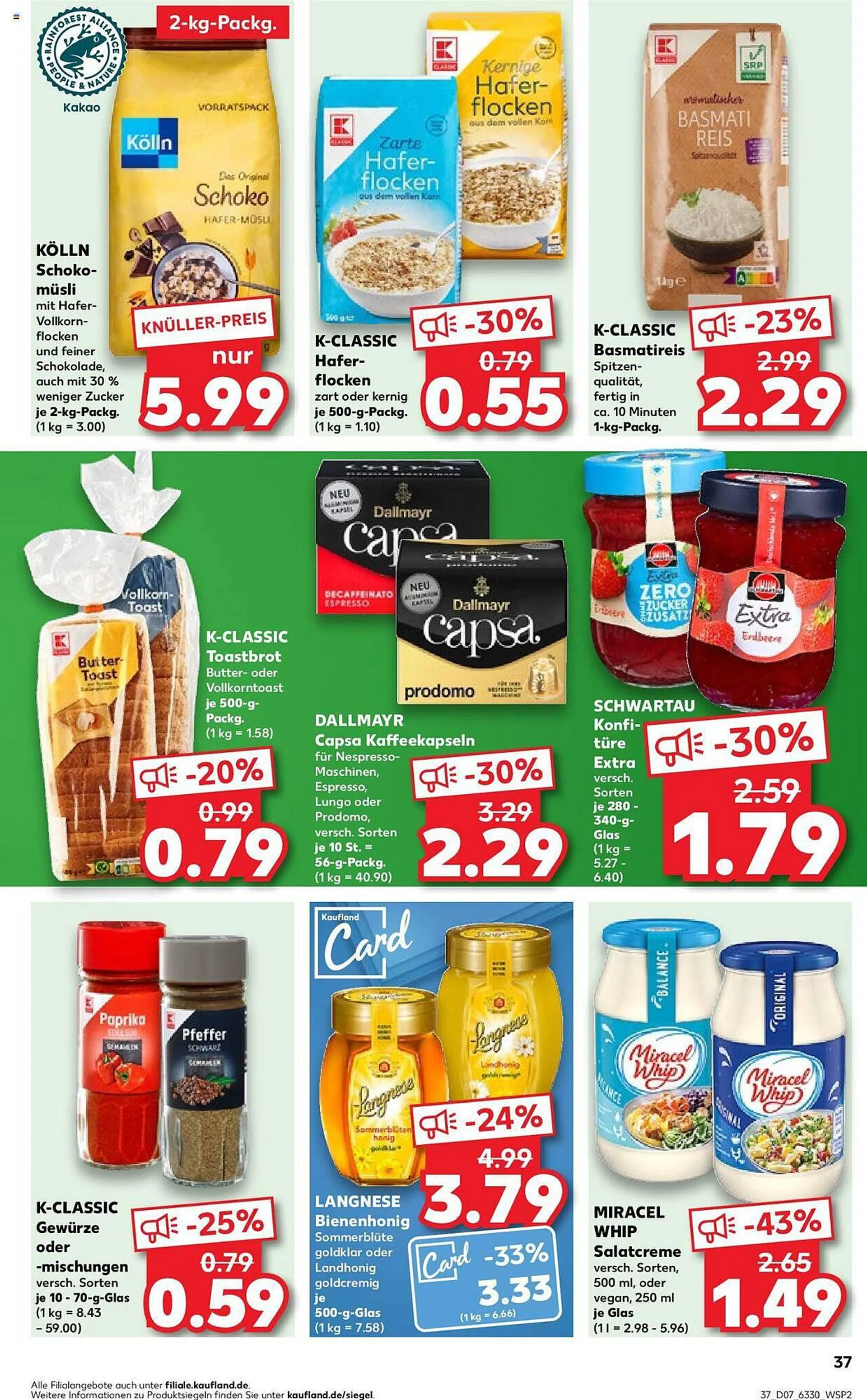 Kaufland Prospekt von 15. Februar bis 21. Februar 2024 - Prospekt seite 37