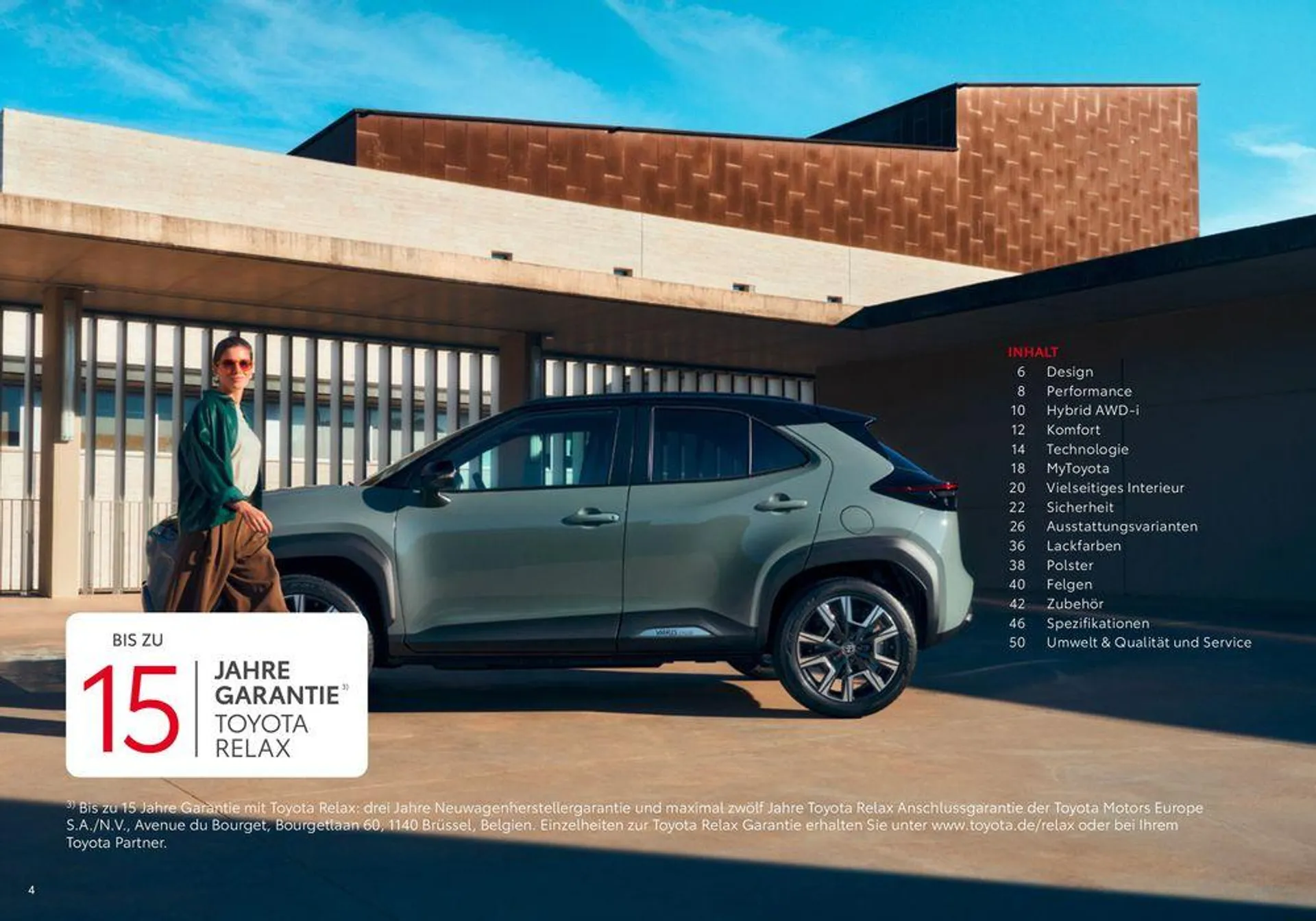 Toyota Yaris Cross von 14. Juni bis 14. Juni 2025 - Prospekt seite 4