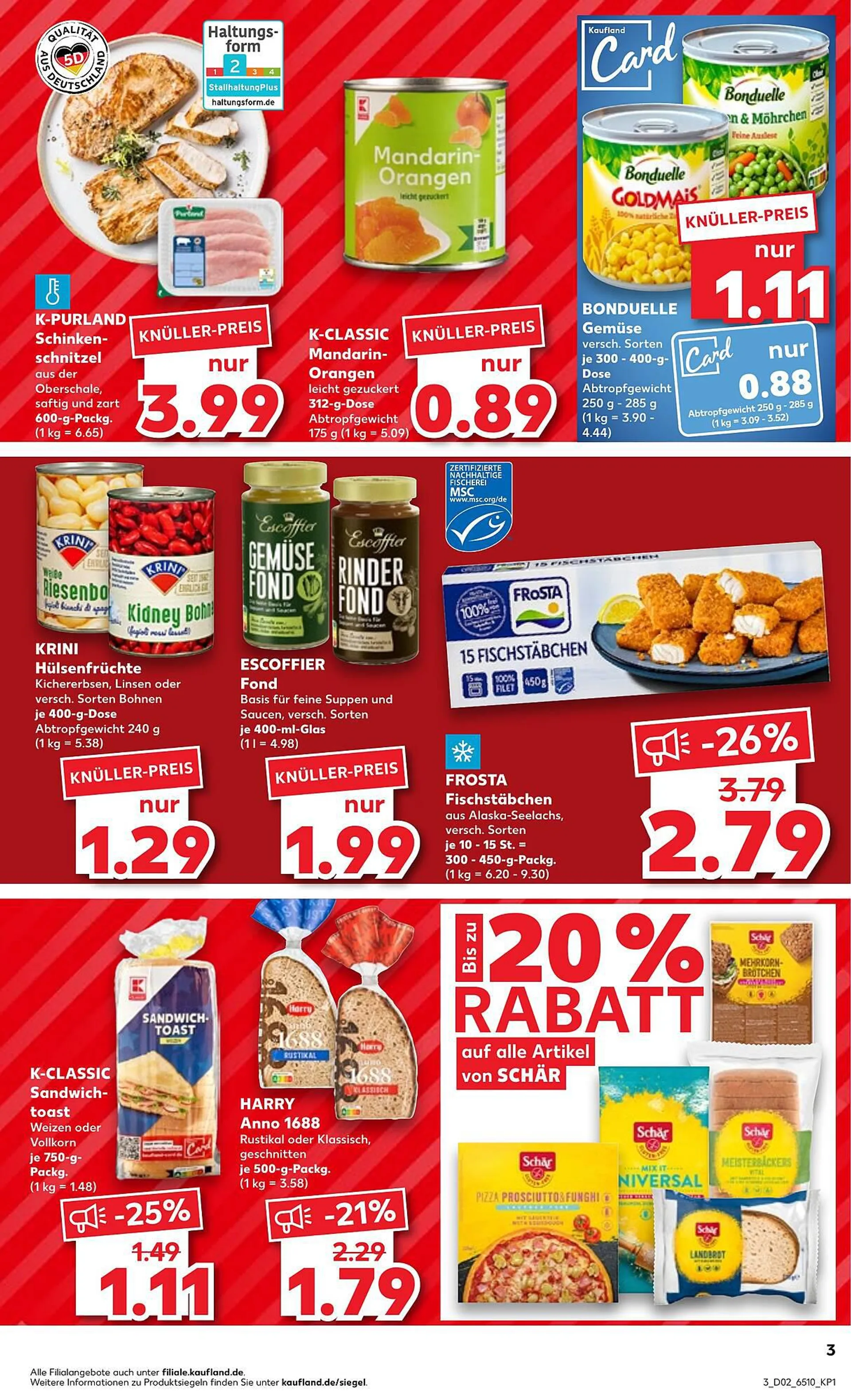 Kaufland Prospekt von 11. Januar bis 17. Januar 2024 - Prospekt seite 3